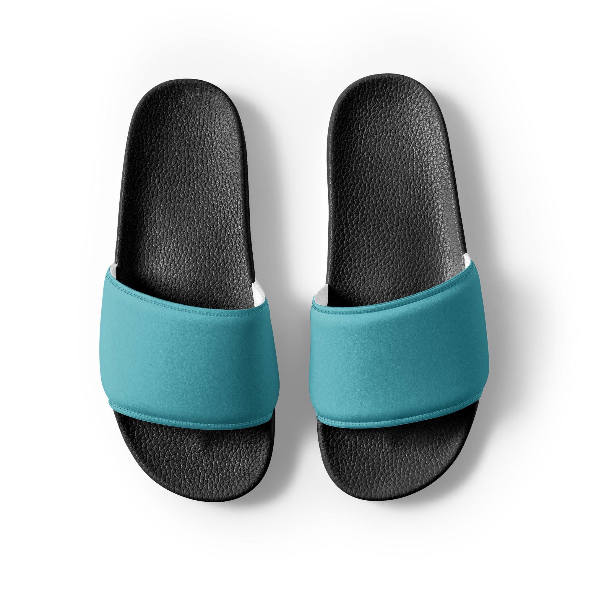 Fountain Color Men's Slides by Visual Verse - Image 2