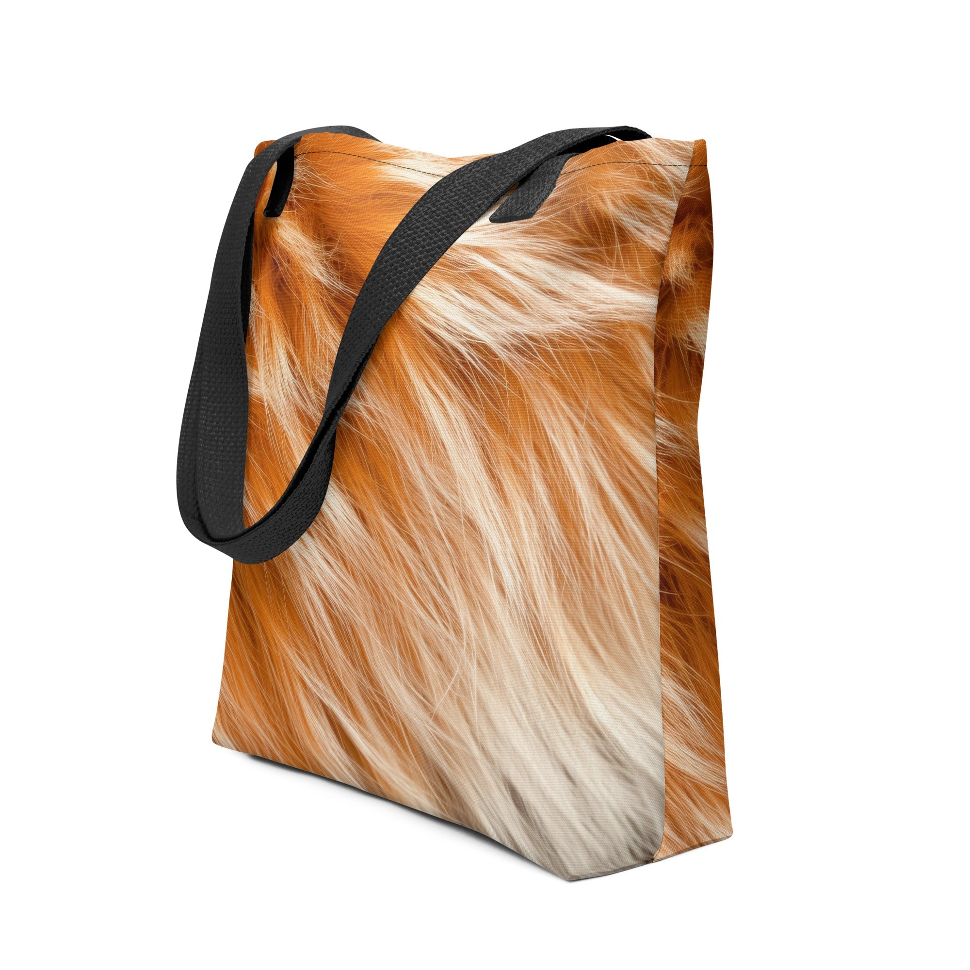 Fox Fur Tote Bag by Visual Verse - Image 1