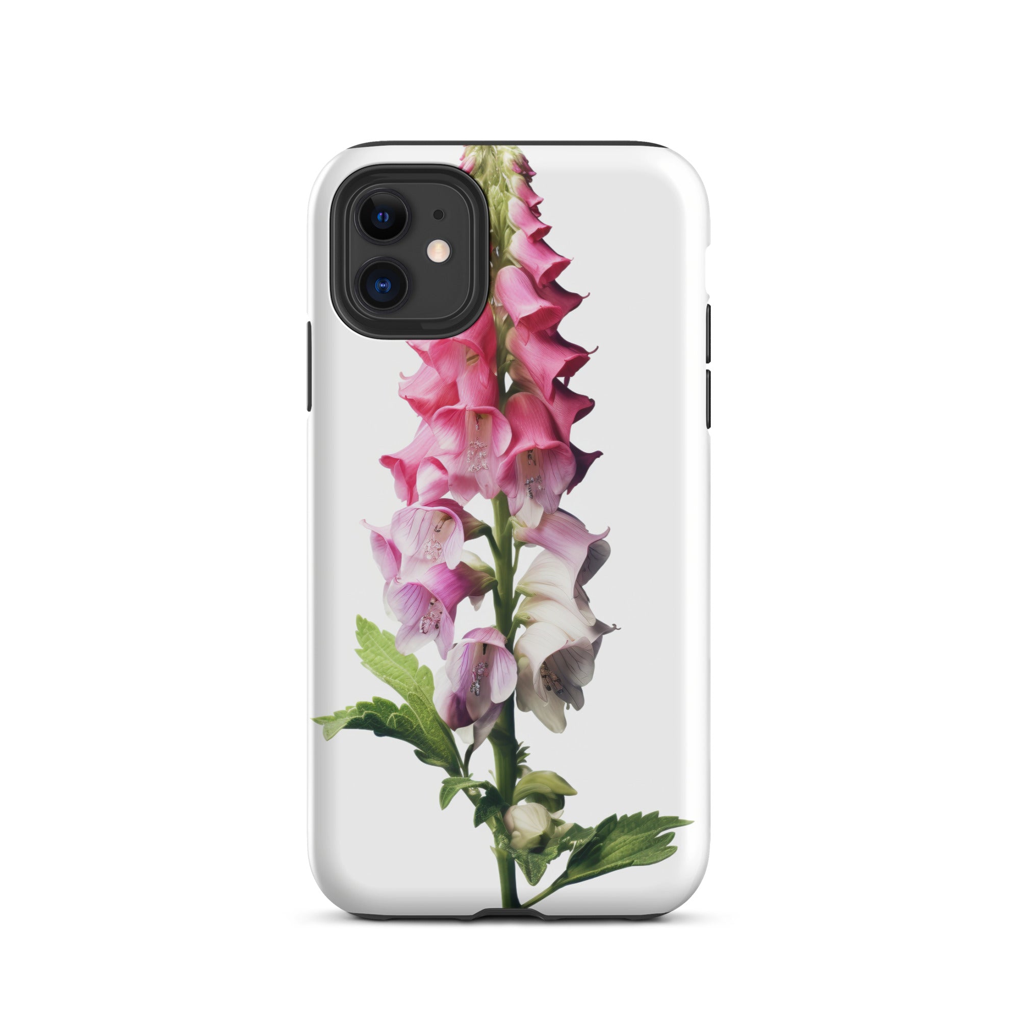 Foxglove Flower iPhone Case by Visual Verse - Image 2