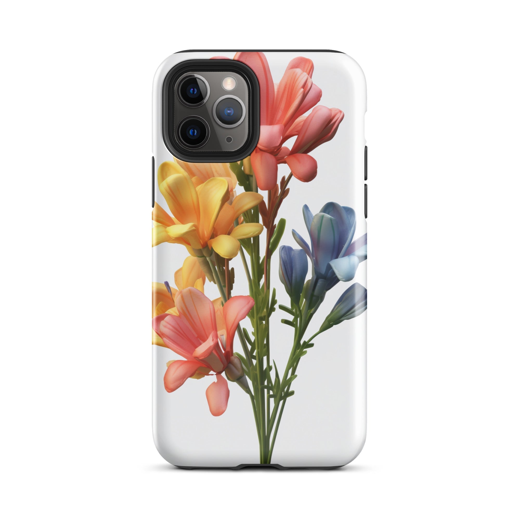 Freesia Flower iPhone Case by Visual Verse - Image 3