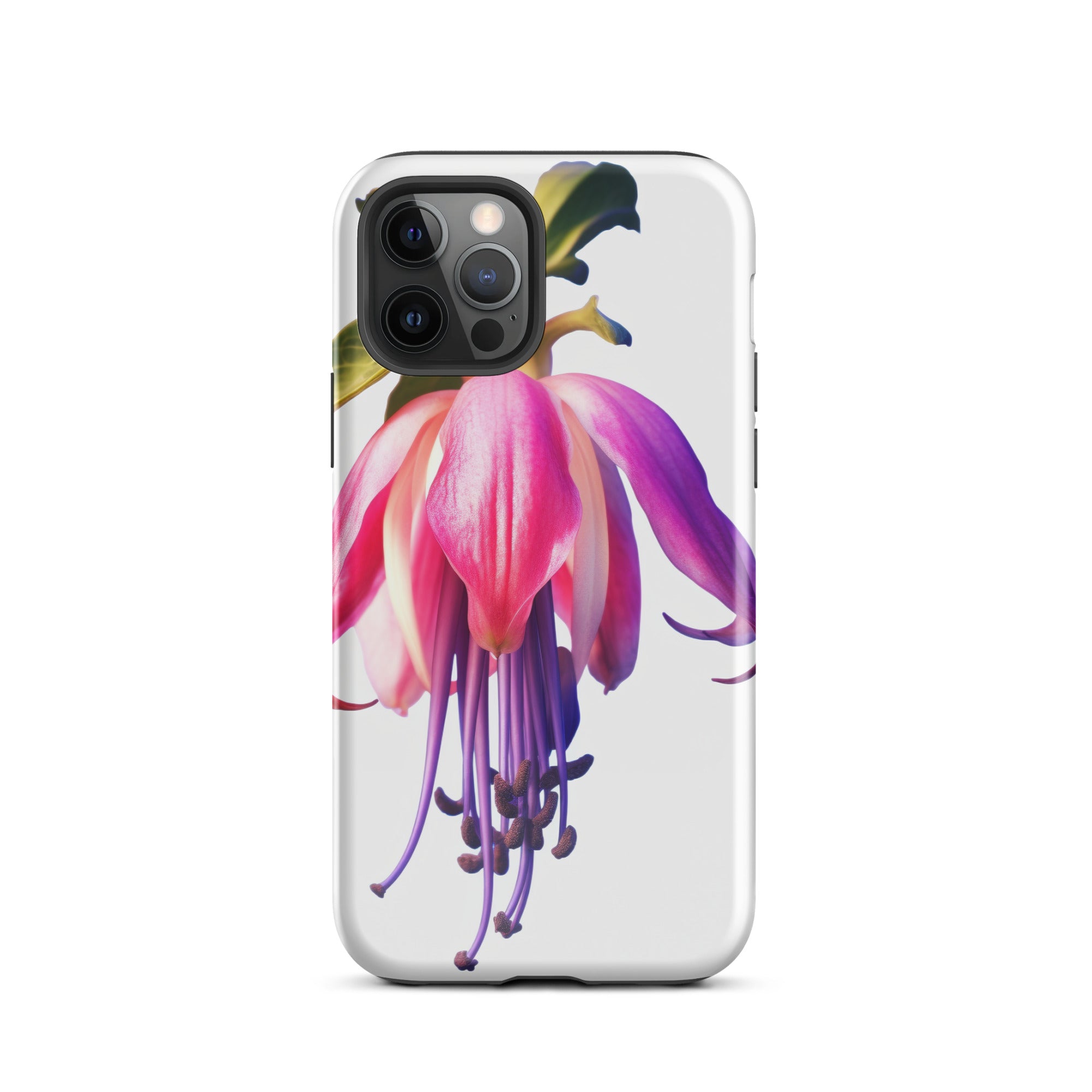 Fuchsia Flower iPhone Case by Visual Verse - Image 11