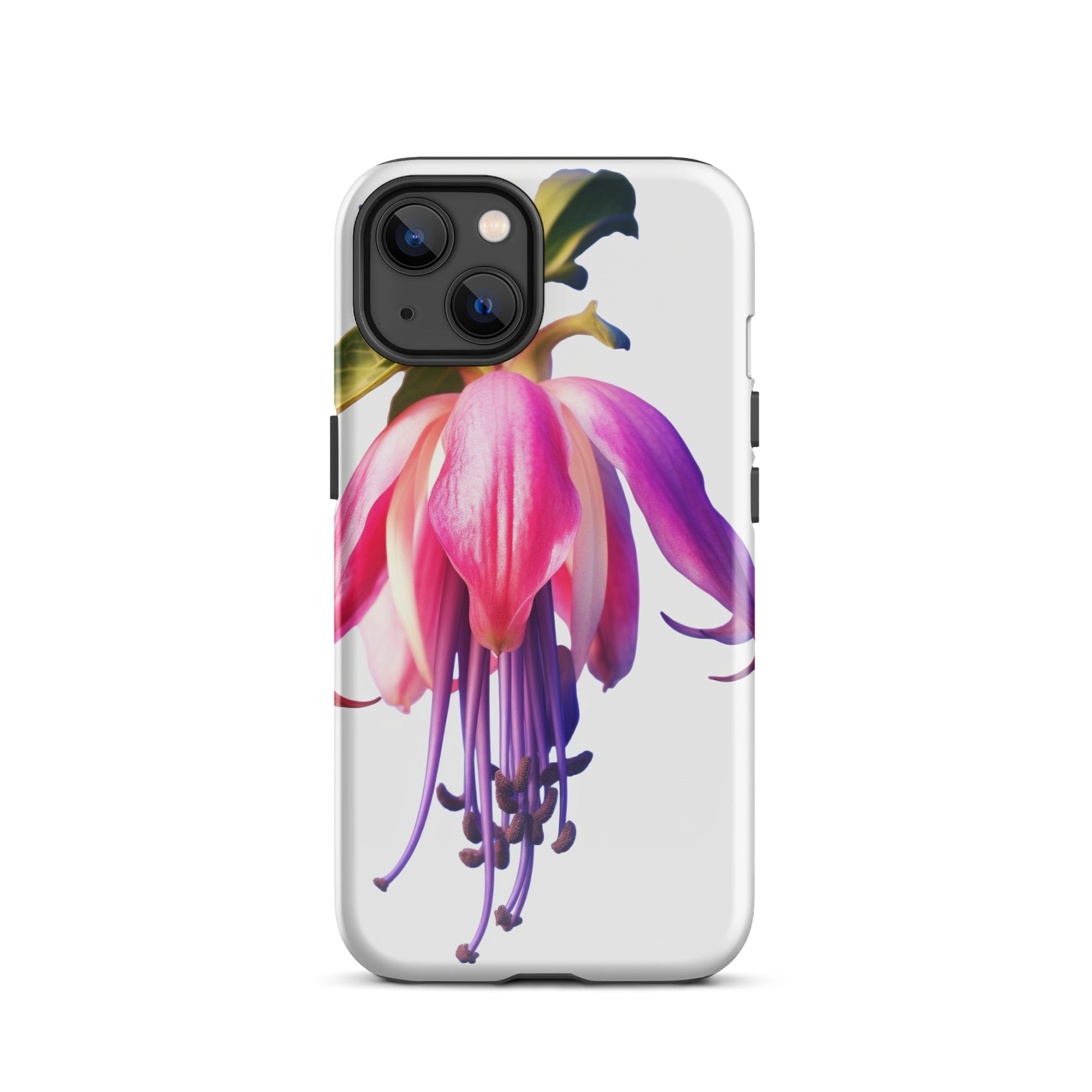 Fuchsia Flower iPhone Case by Visual Verse - Image 17