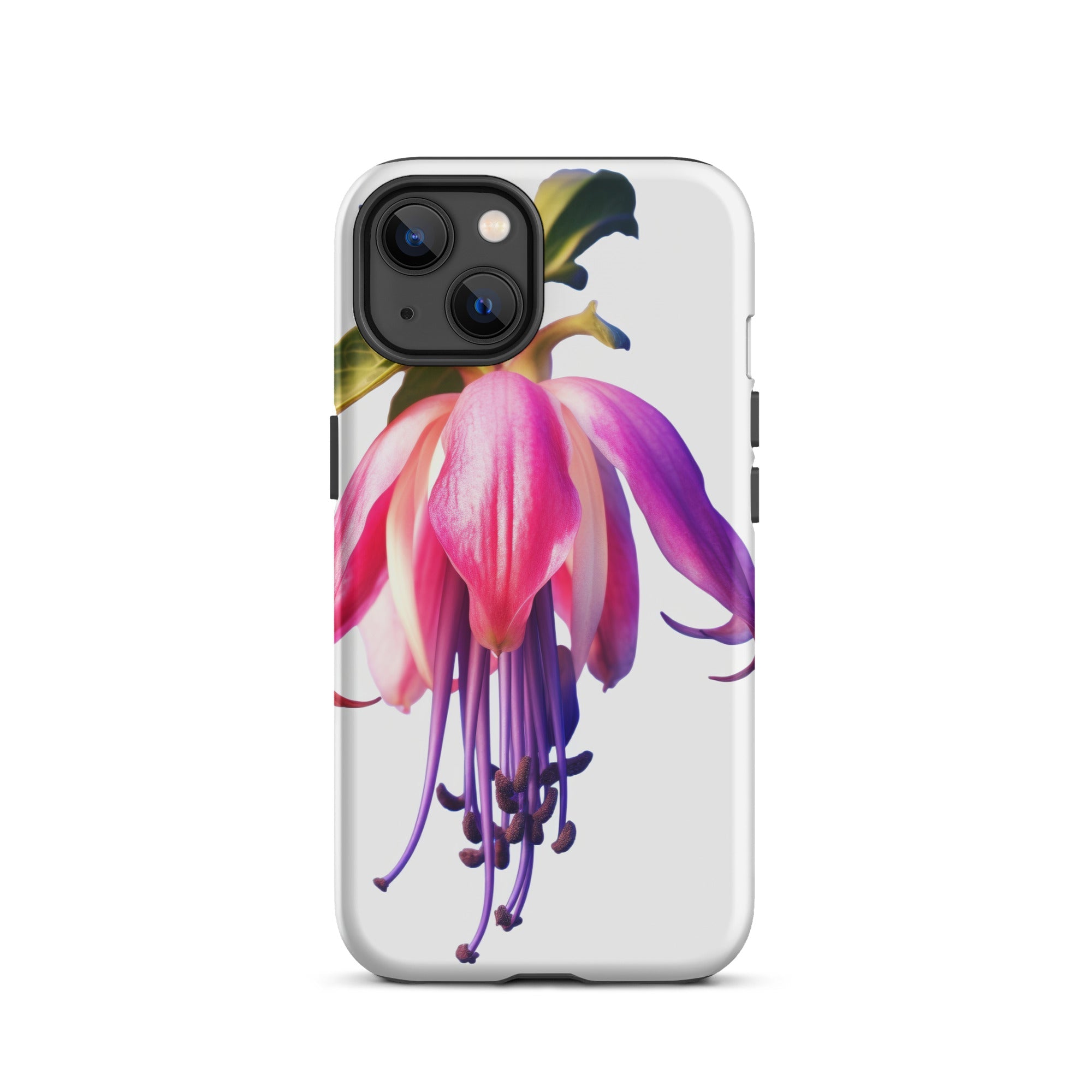 Fuchsia Flower iPhone Case by Visual Verse - Image 18
