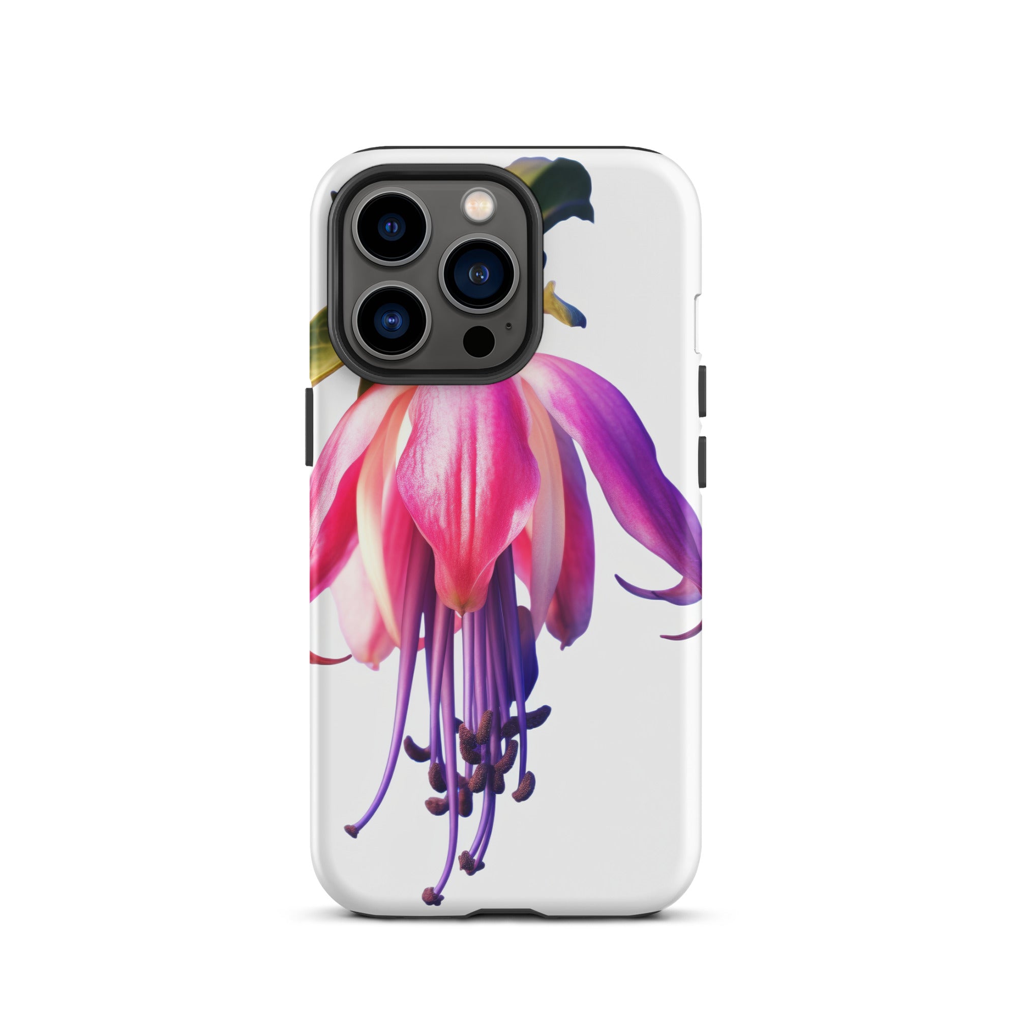 Fuchsia Flower iPhone Case by Visual Verse - Image 20