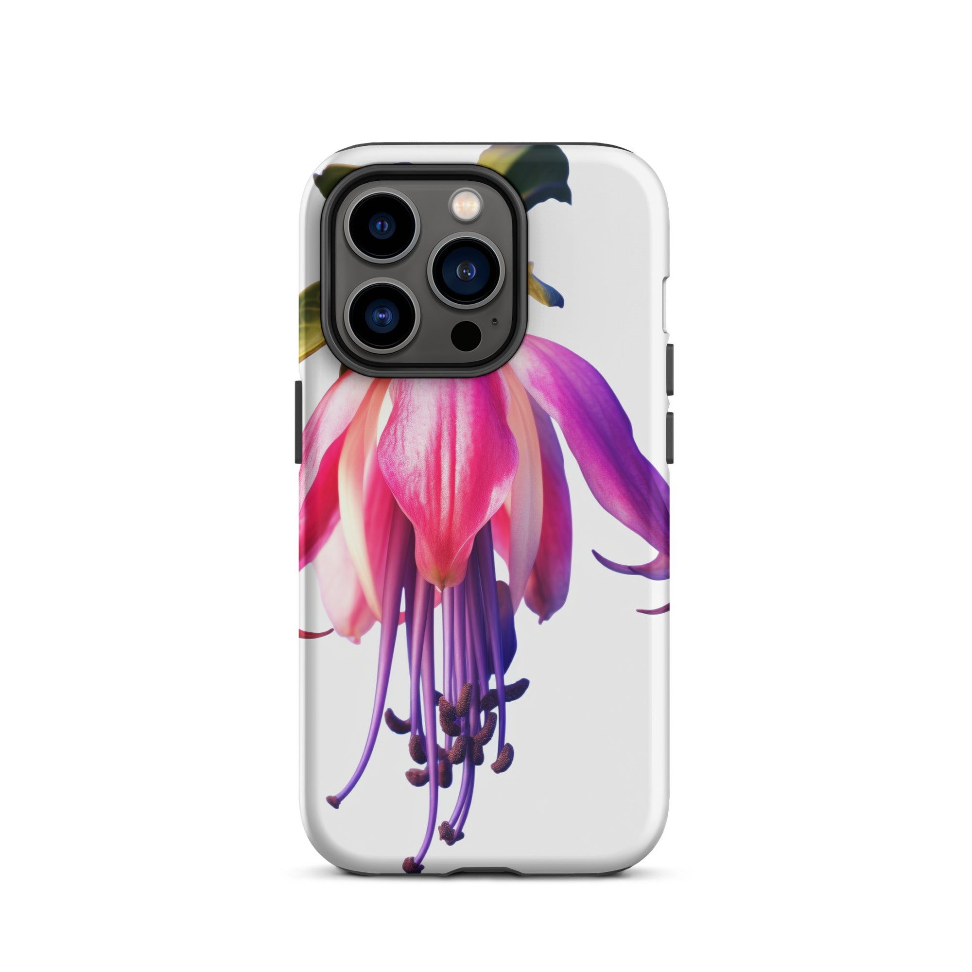 Fuchsia Flower iPhone Case by Visual Verse - Image 28