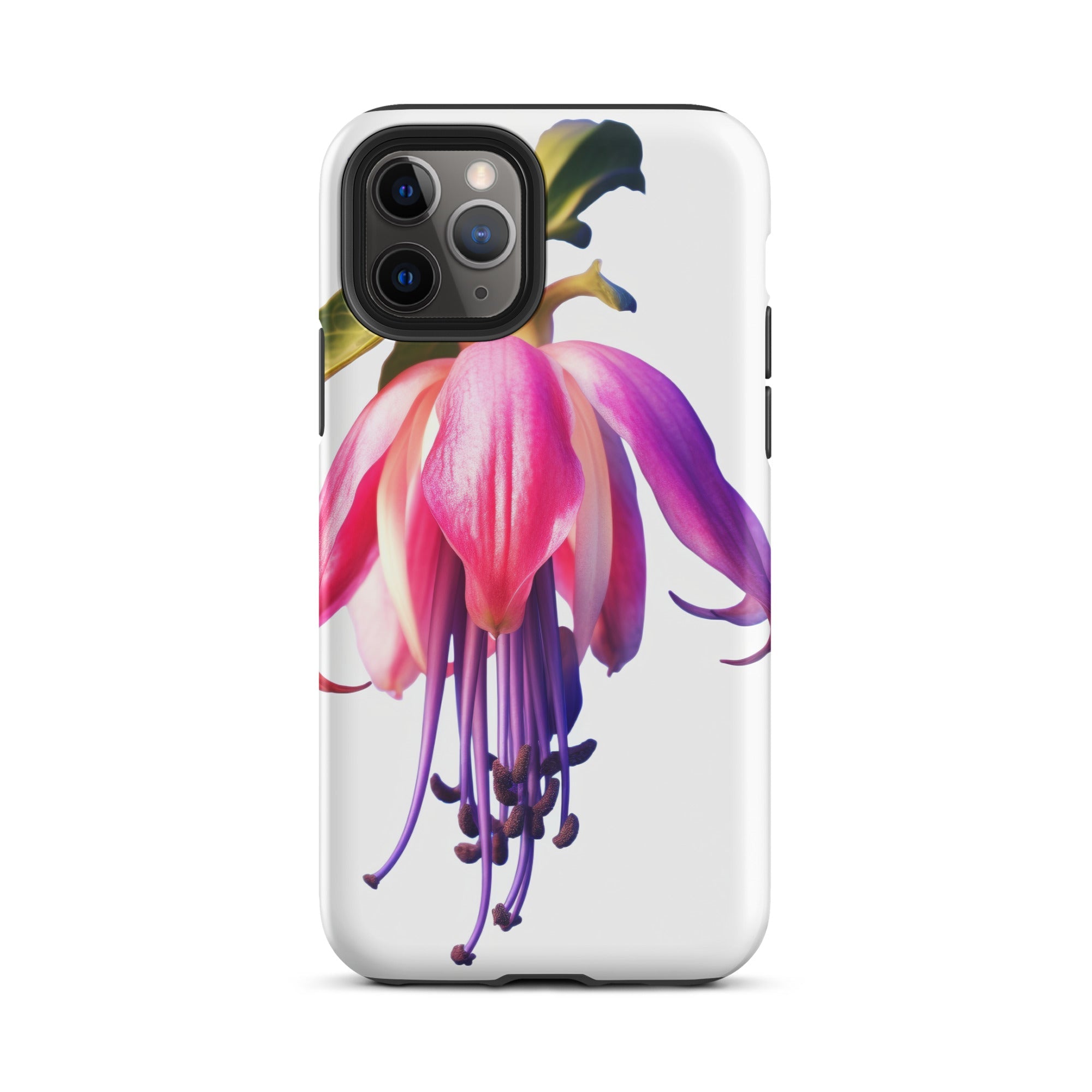 Fuchsia Flower iPhone Case by Visual Verse - Image 4