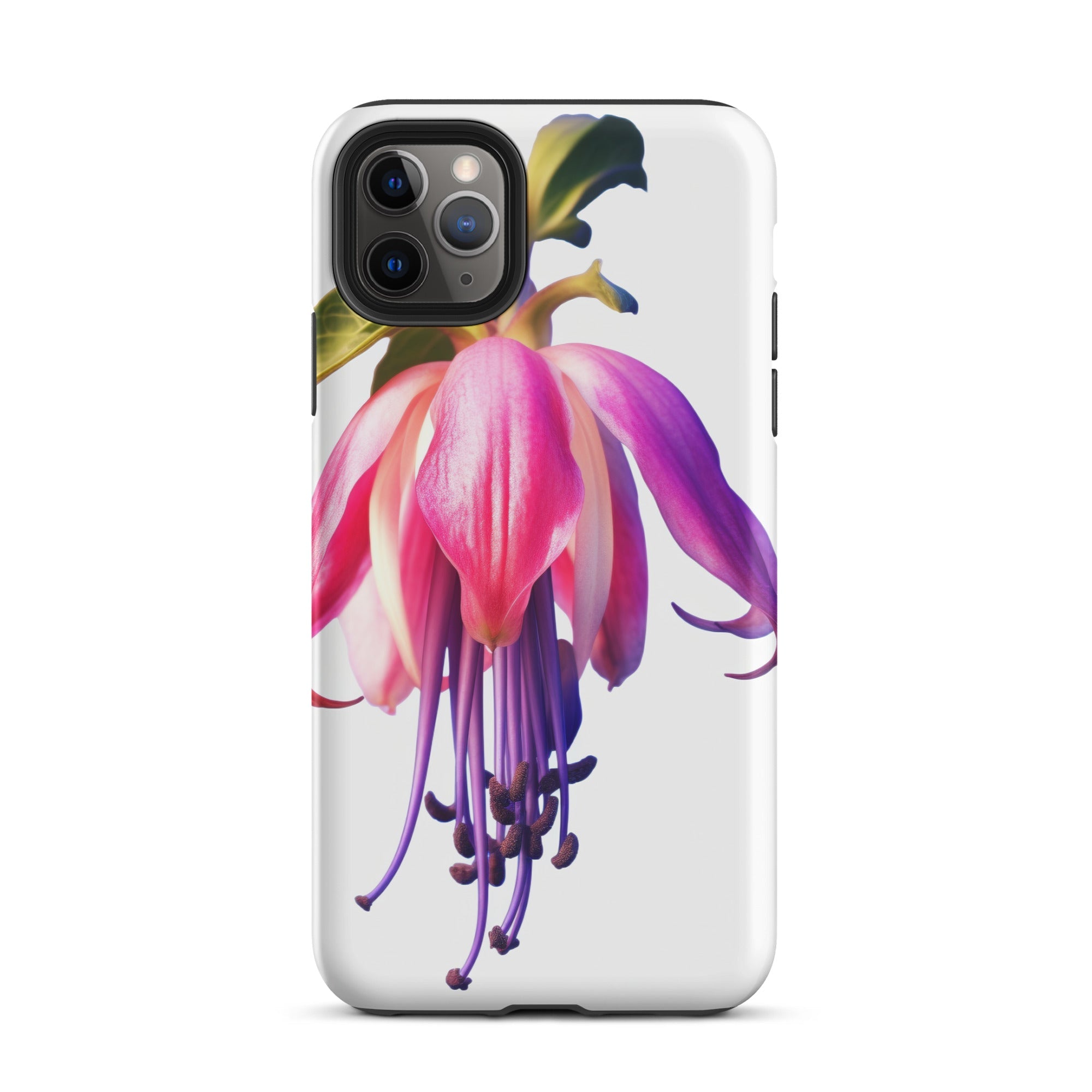 Fuchsia Flower iPhone Case by Visual Verse - Image 6