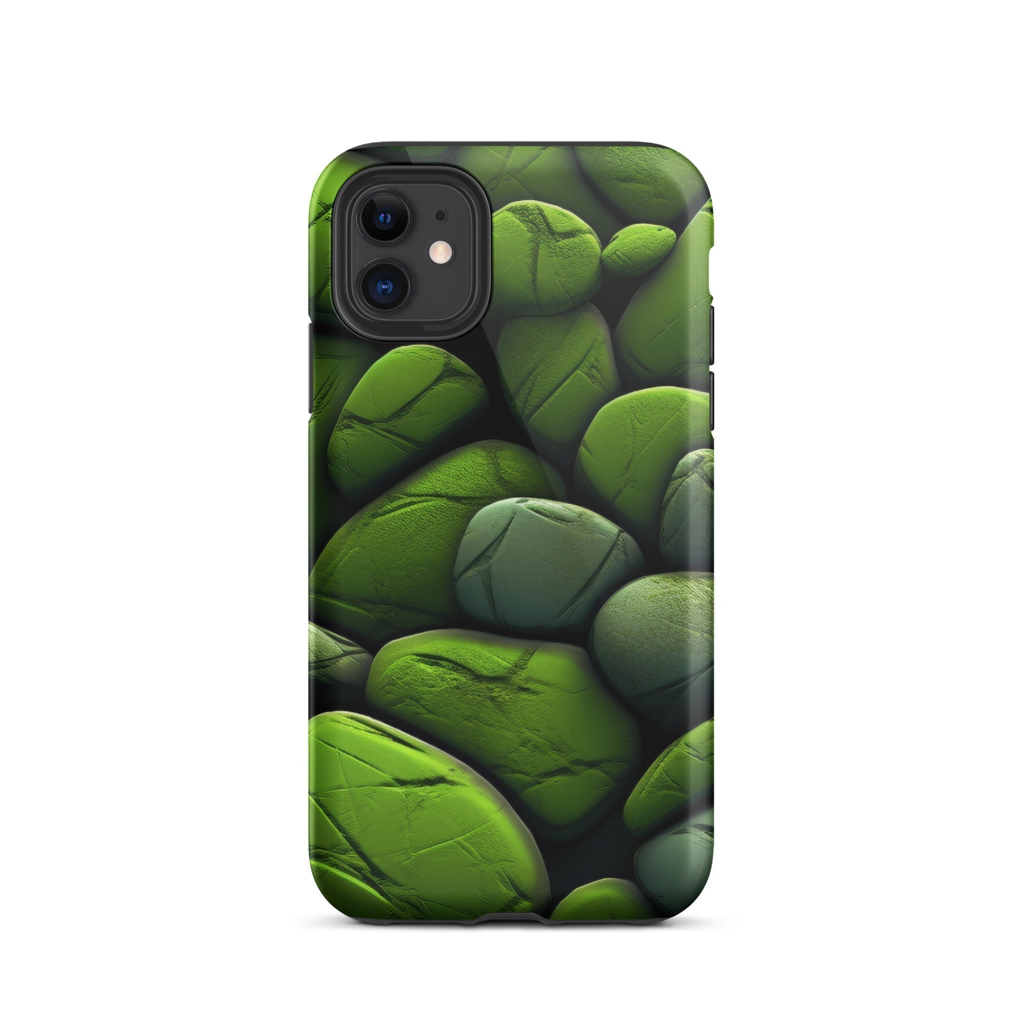 Gaspeite Rock iPhone Case by Visual Verse - Image 1