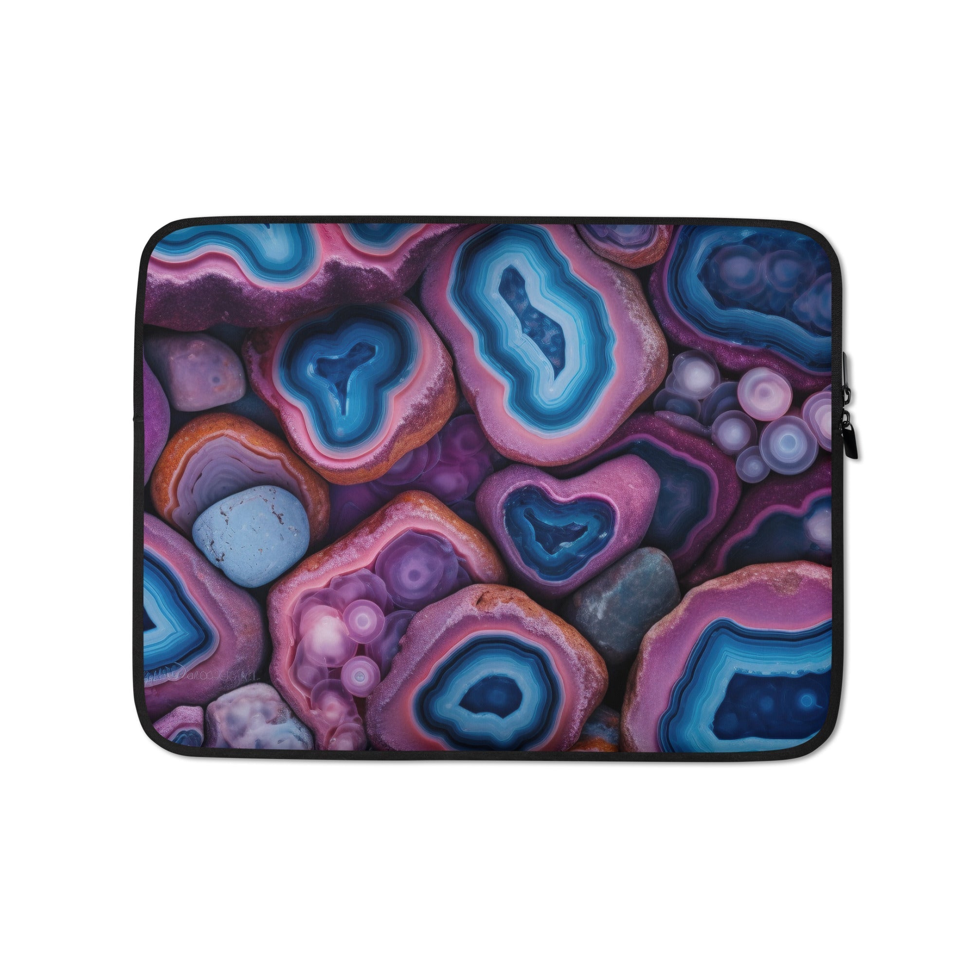 Geode Rock Laptop Sleeve by Visual Verse - Image 2
