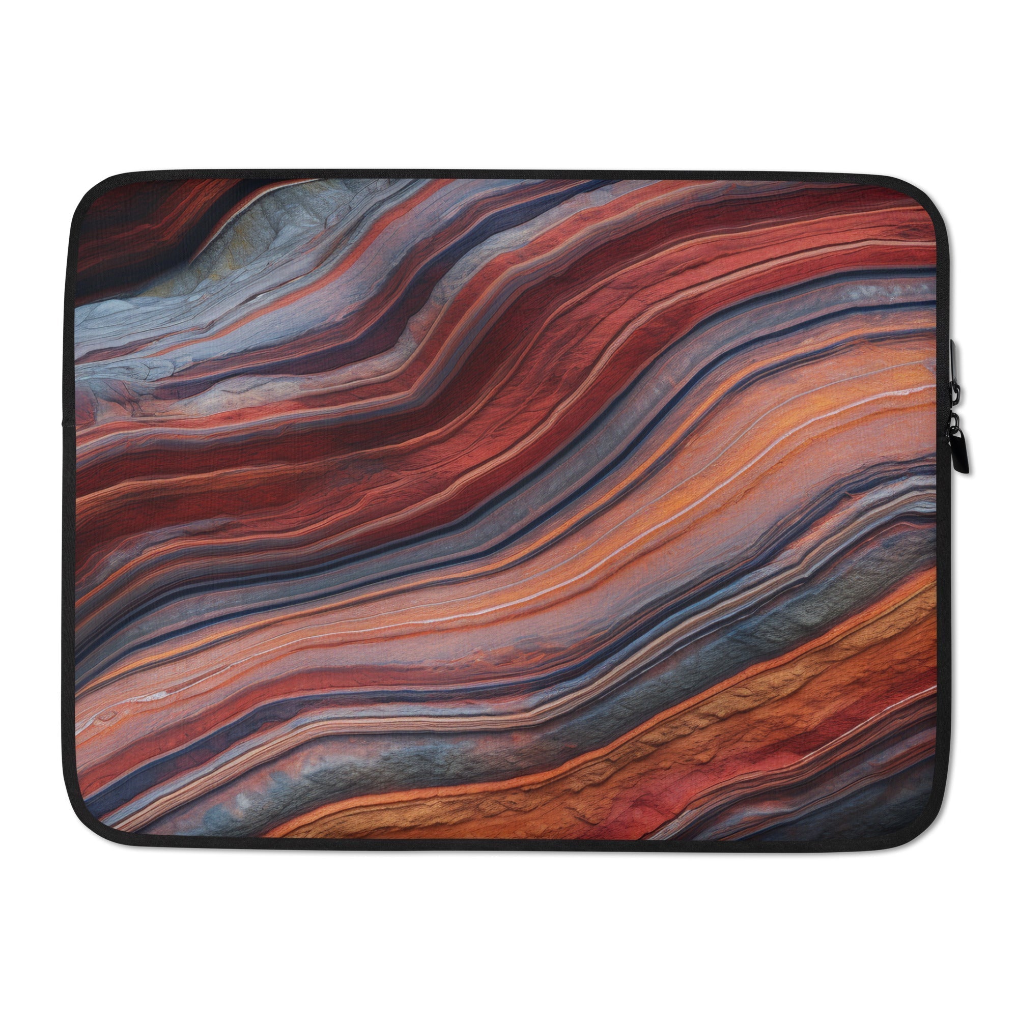 Geological-Inspired Laptop Sleeve by Visual Verse - Image 1