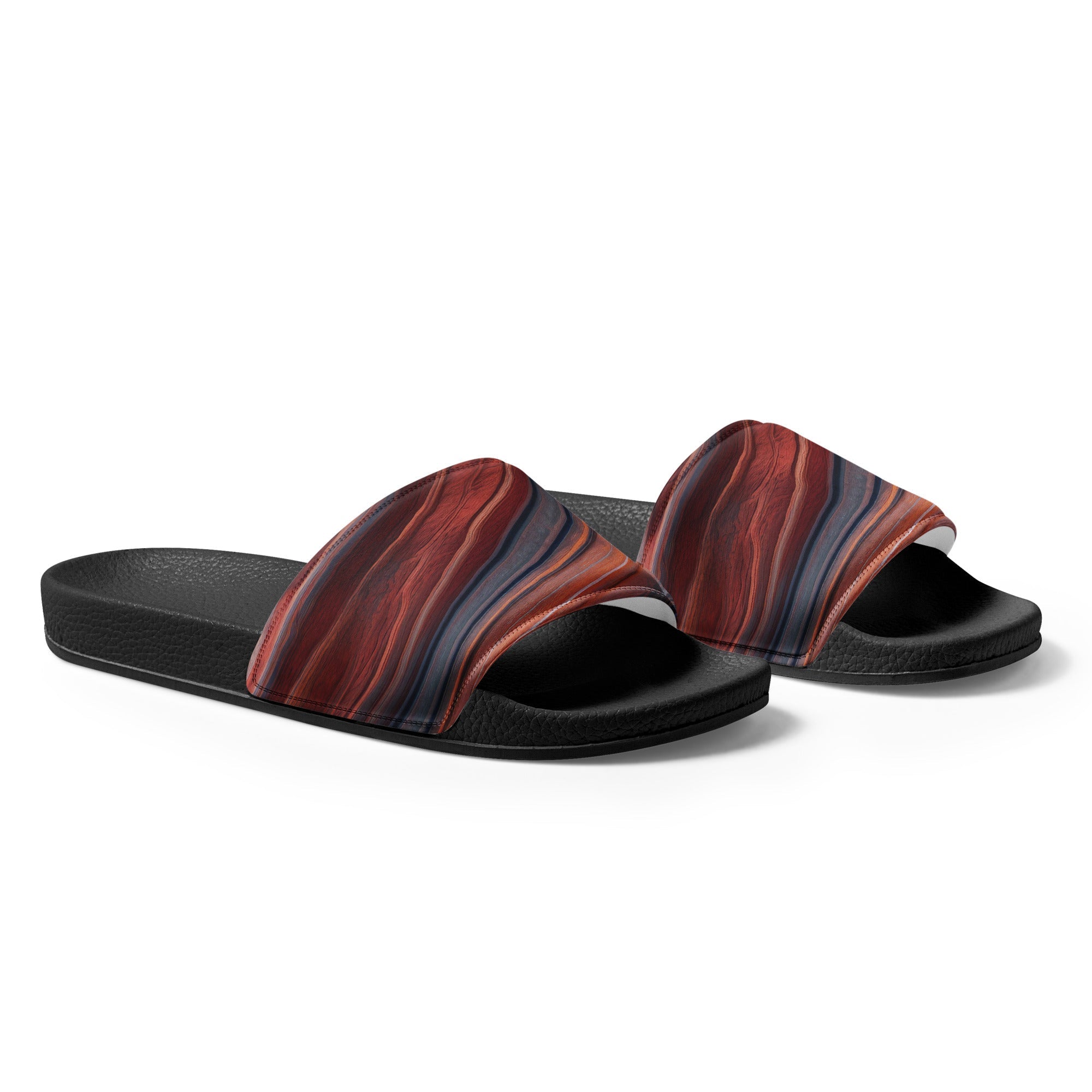 Geological-Inspired Men's Slides by Visual Verse - Image 4