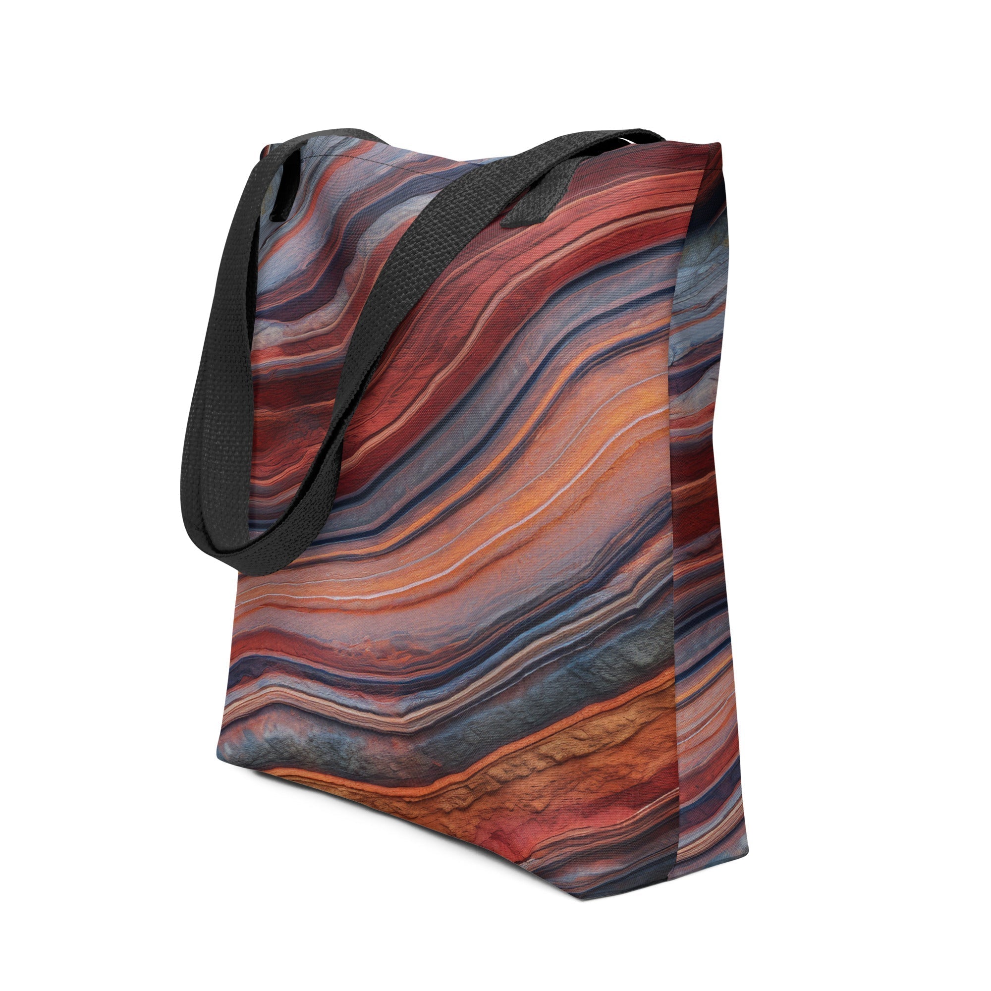 Geological-Inspired Tote Bag by Visual Verse - Image 1