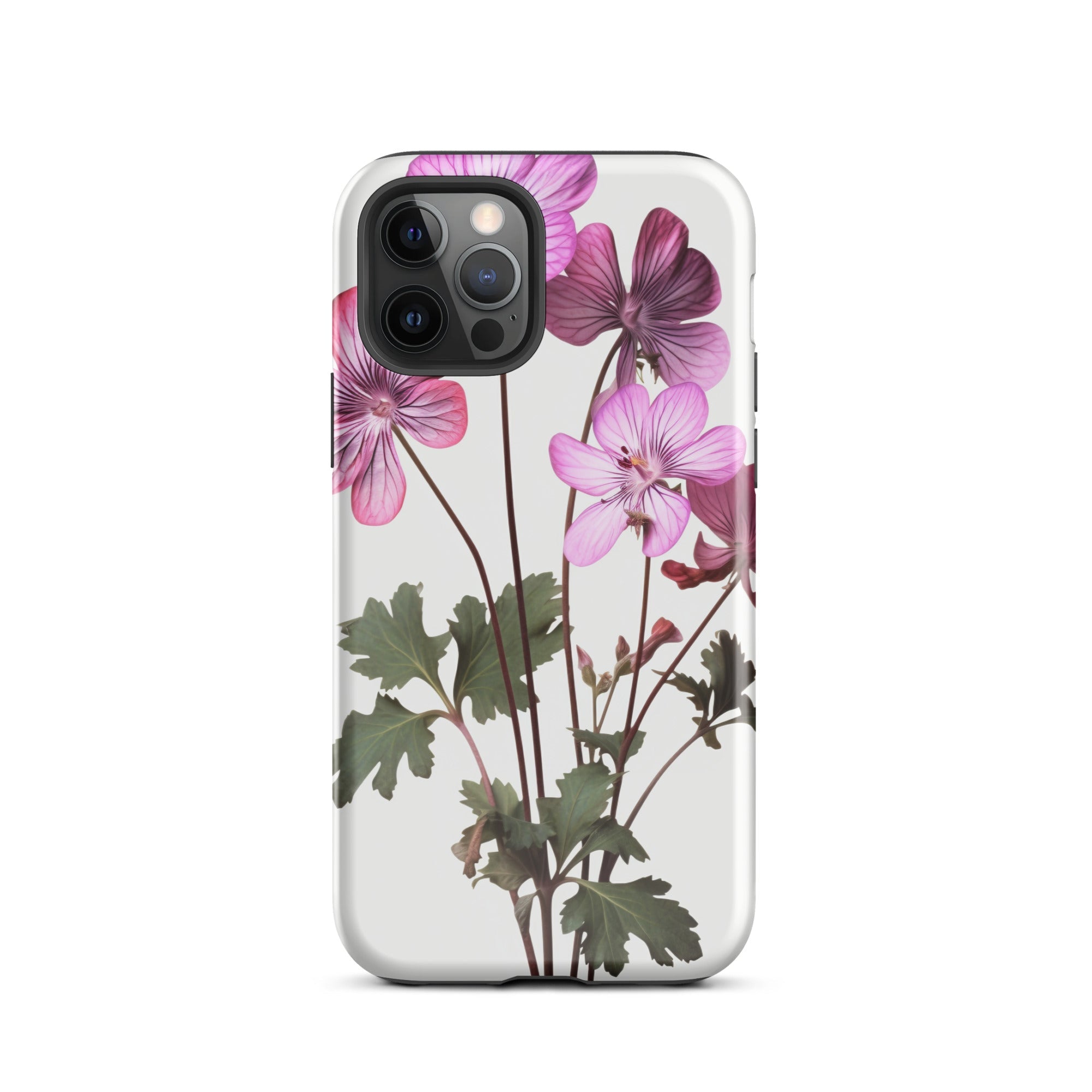 Geranium Flower iPhone Case by Visual Verse - Image 11
