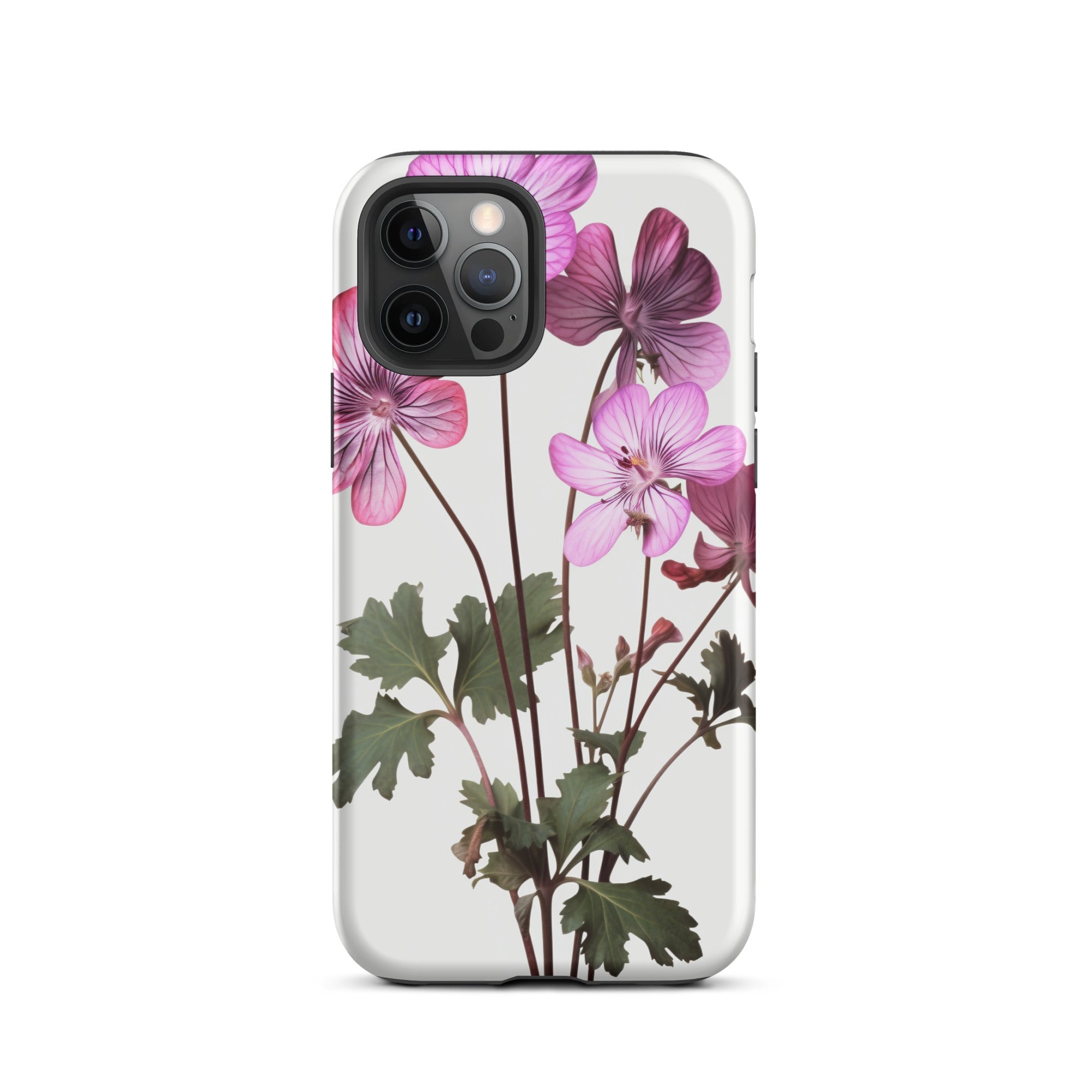 Geranium Flower iPhone Case by Visual Verse - Image 12