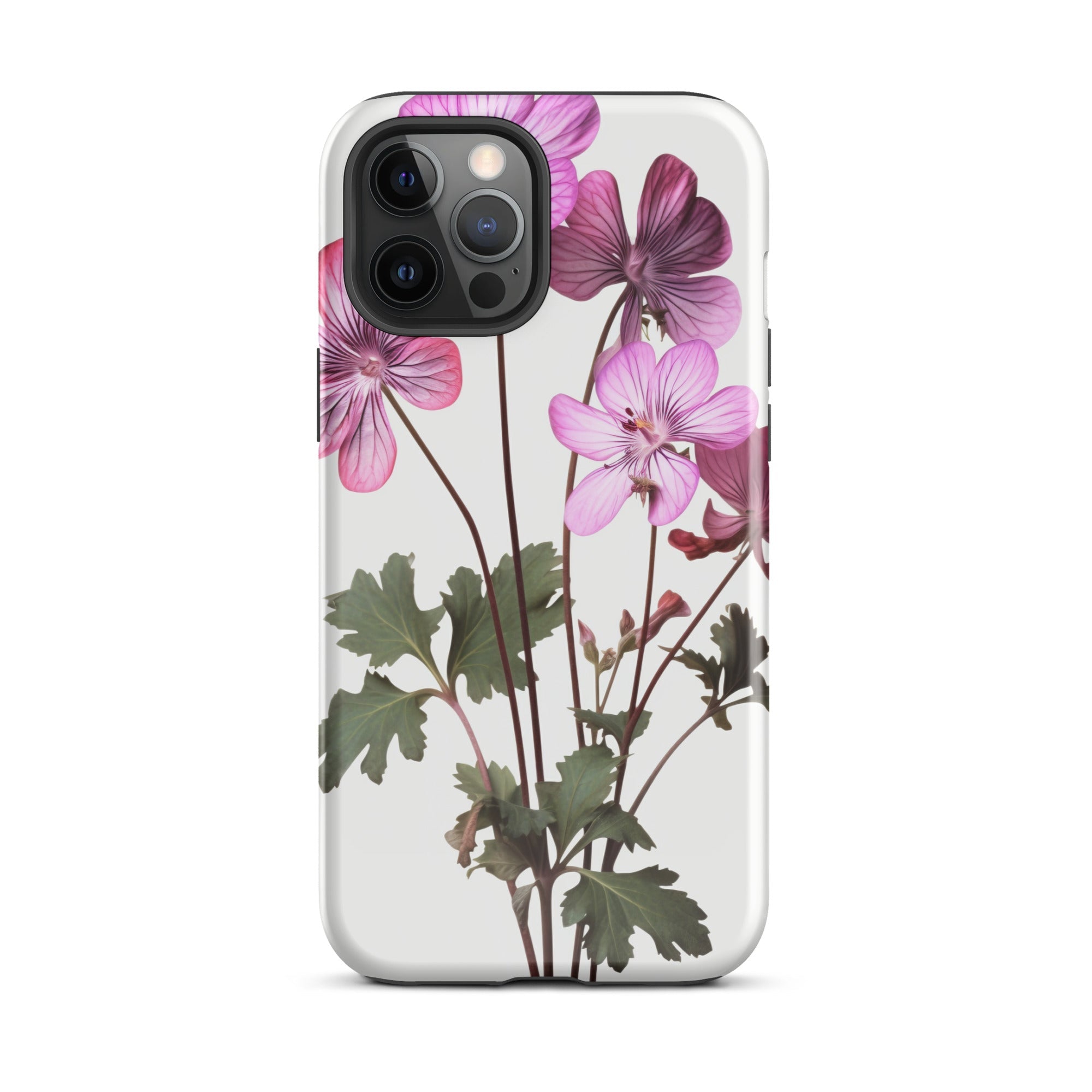Geranium Flower iPhone Case by Visual Verse - Image 13