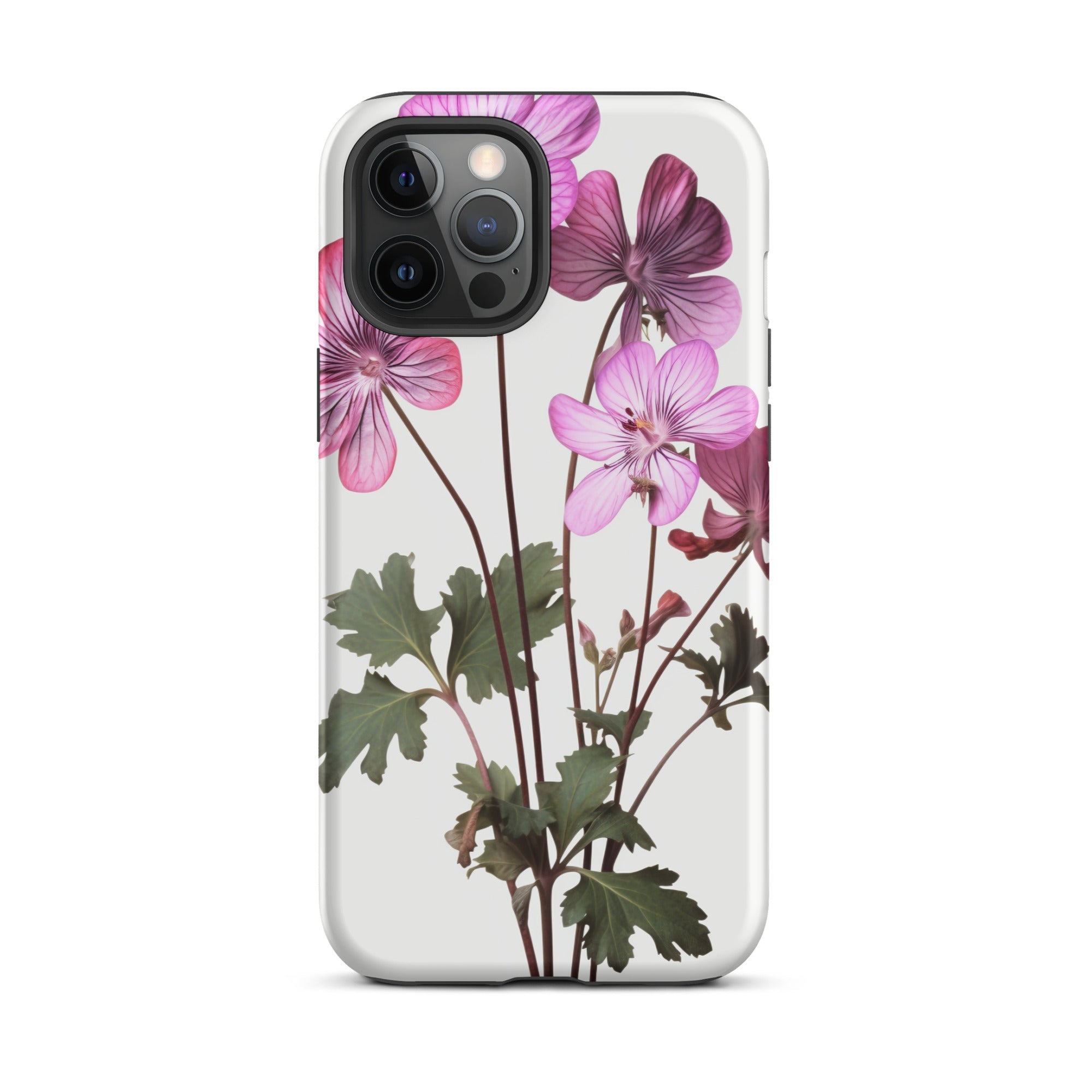 Geranium Flower iPhone Case by Visual Verse - Image 14