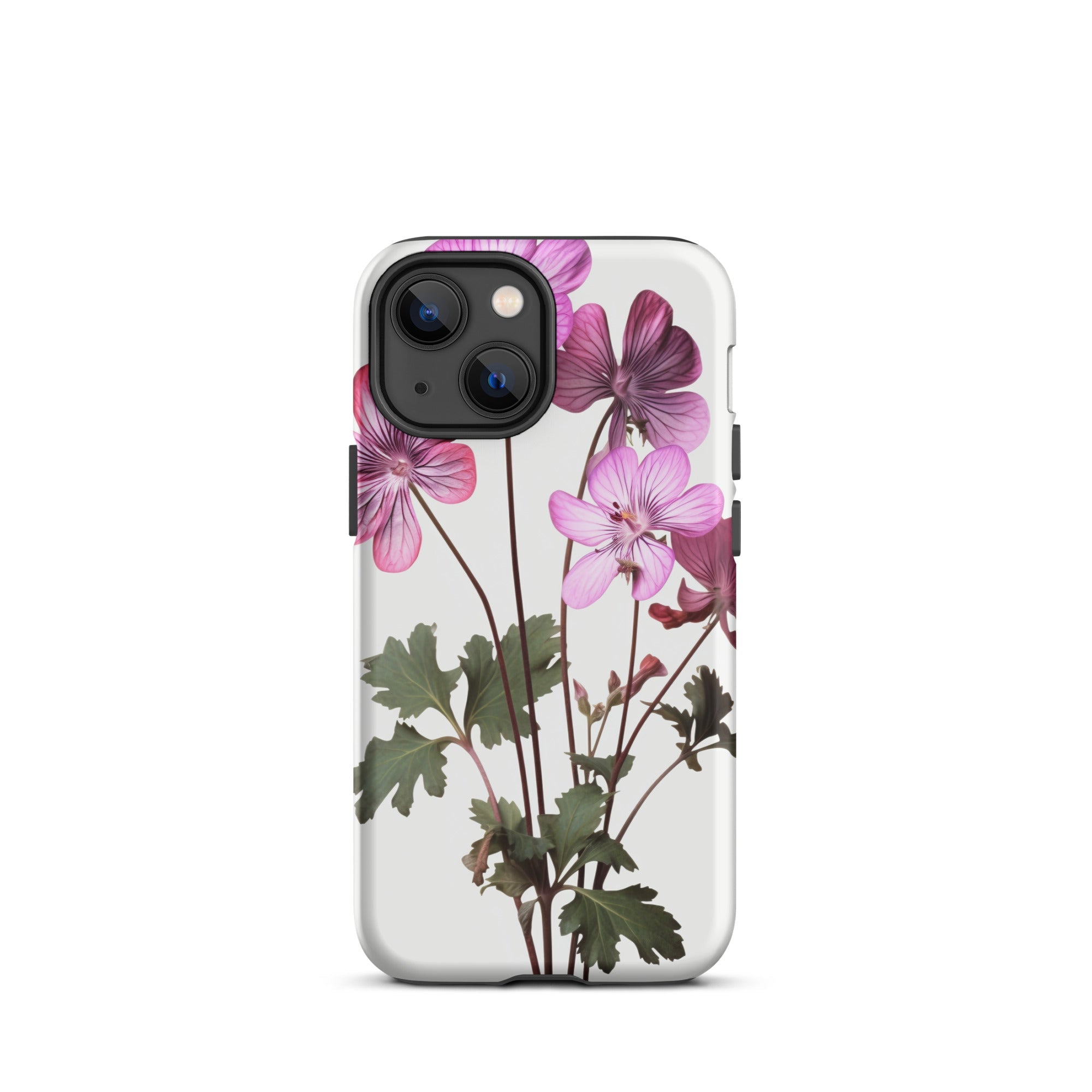 Geranium Flower iPhone Case by Visual Verse - Image 16