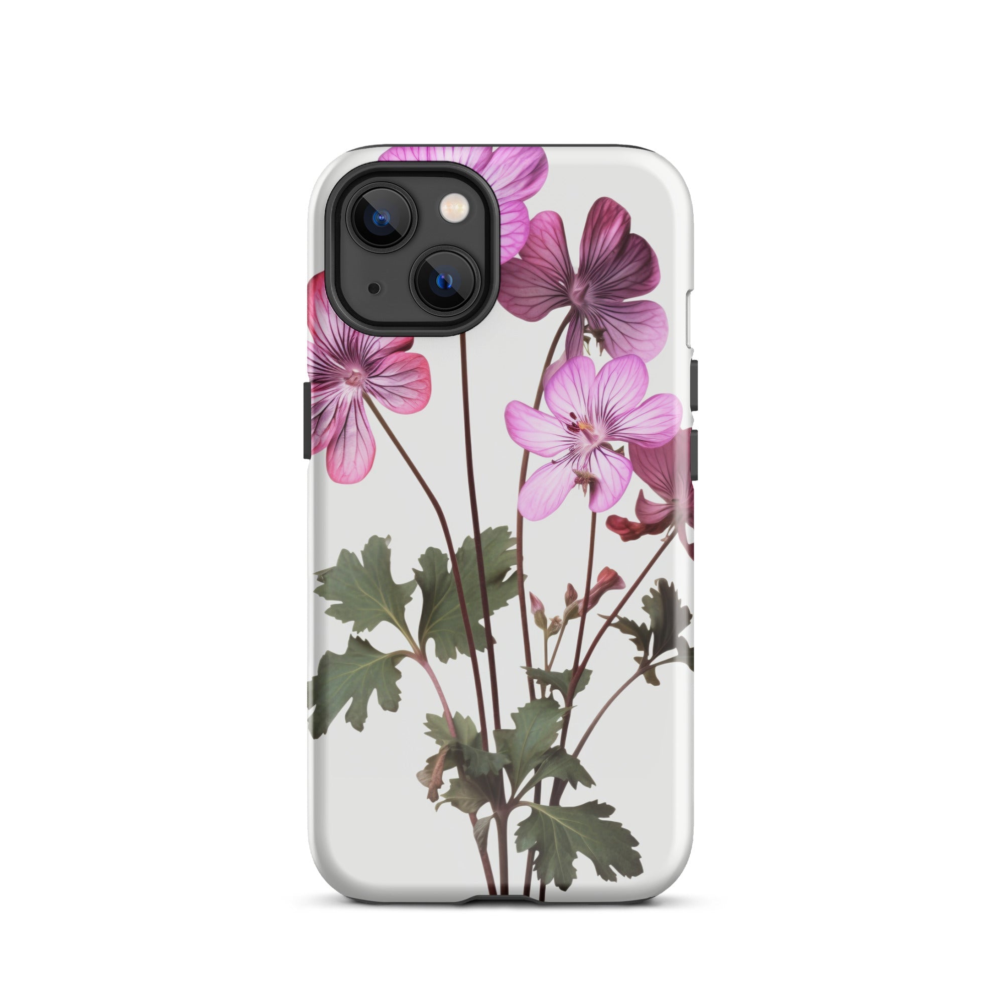 Geranium Flower iPhone Case by Visual Verse - Image 17