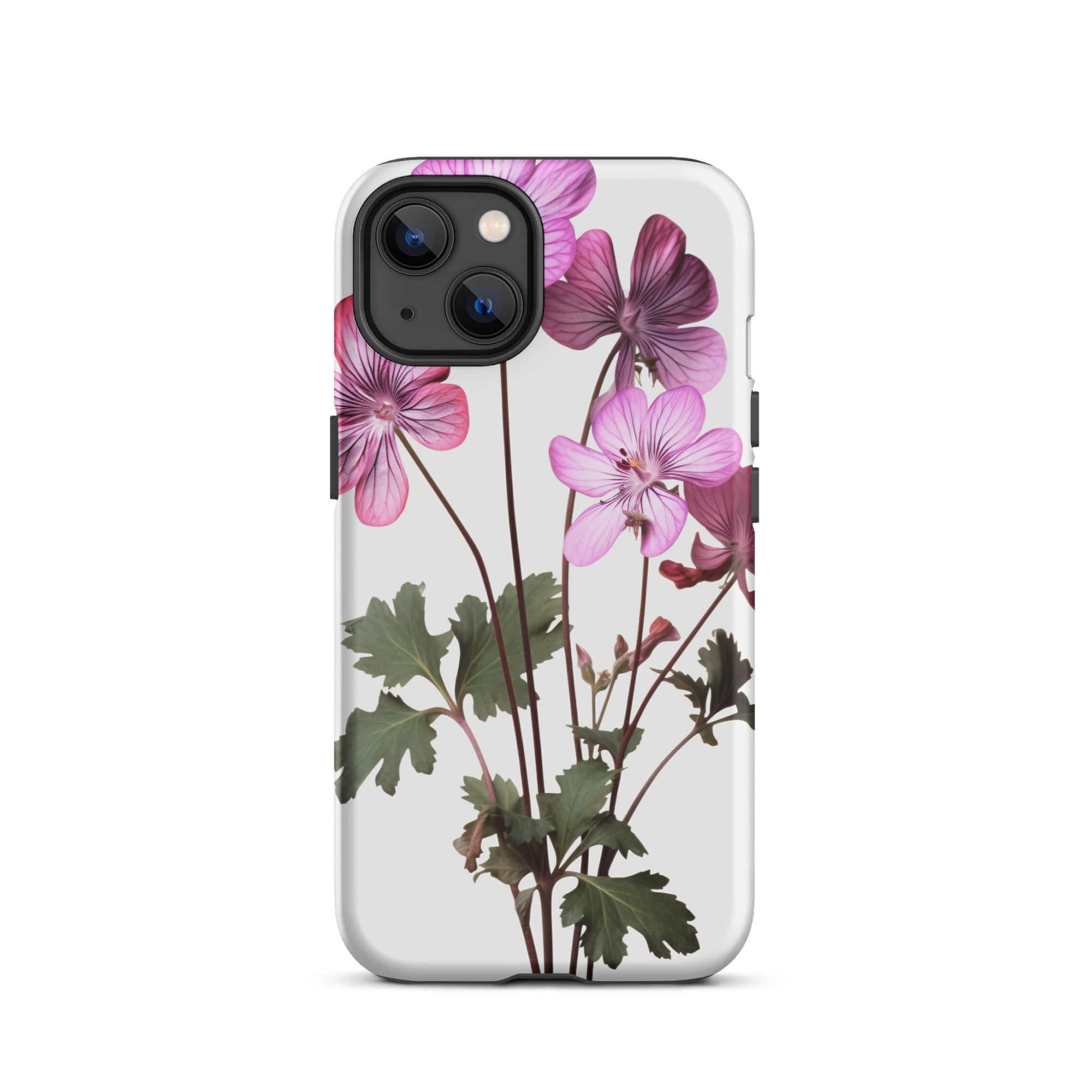 Geranium Flower iPhone Case by Visual Verse - Image 18
