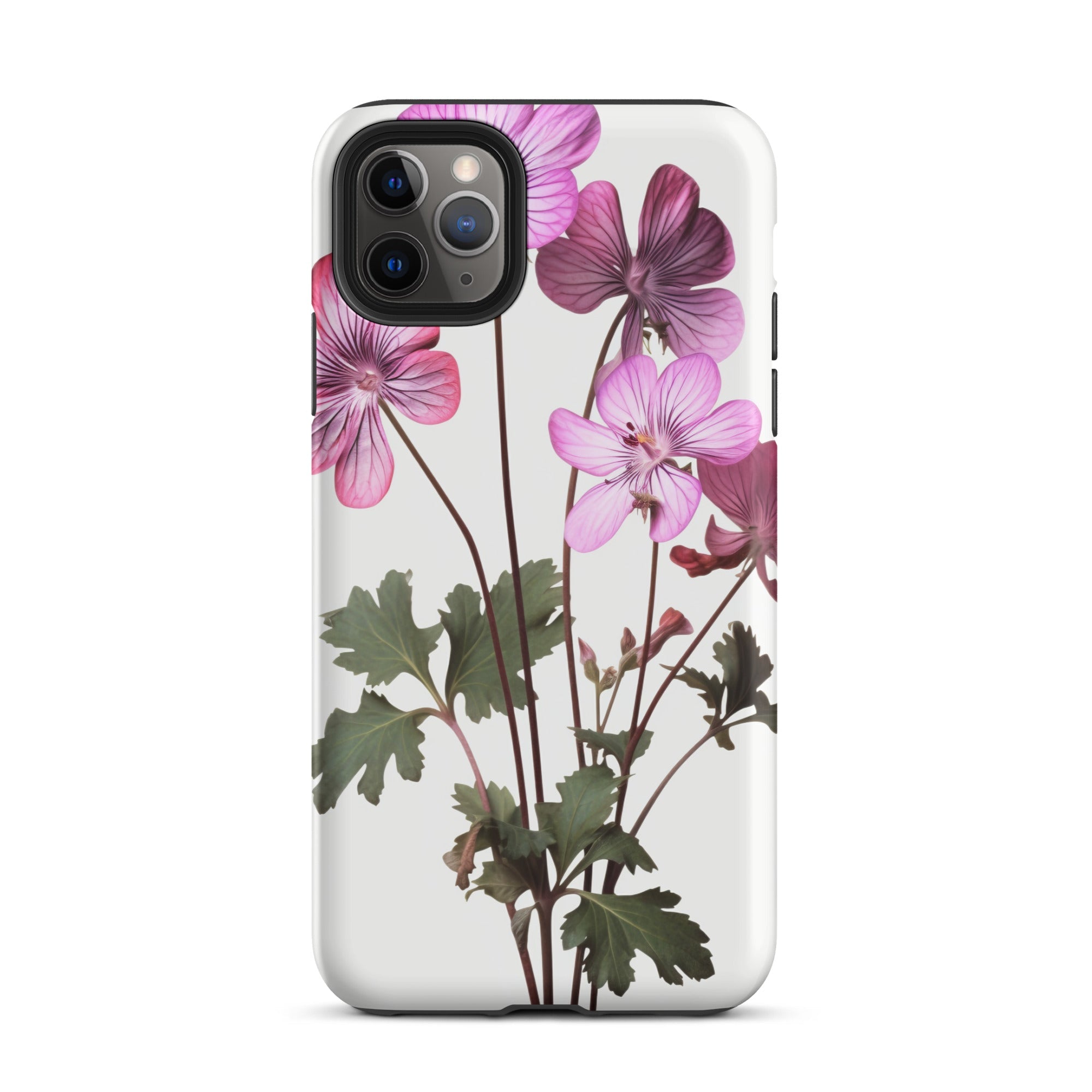 Geranium Flower iPhone Case by Visual Verse - Image 6