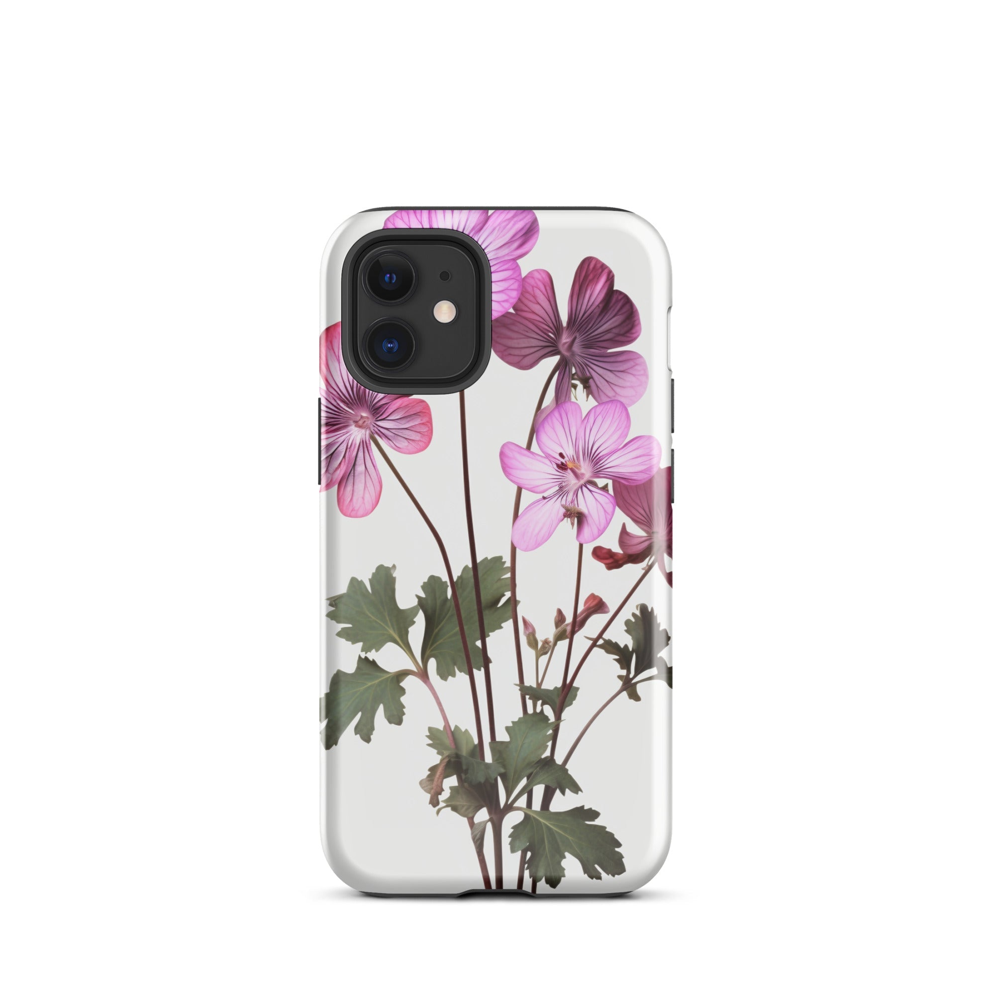 Geranium Flower iPhone Case by Visual Verse - Image 7