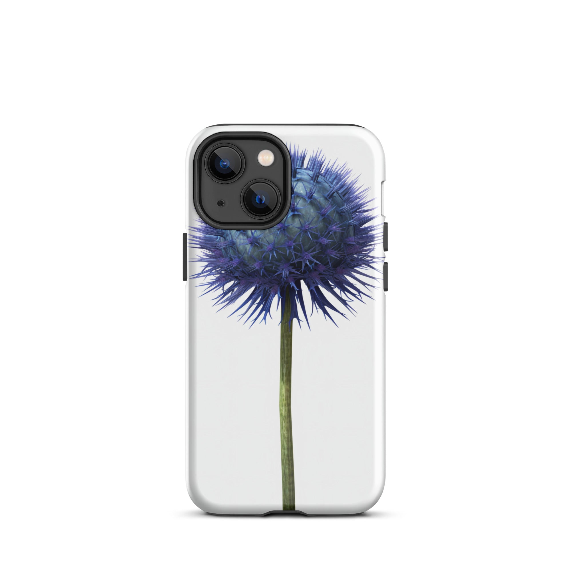 Globe Thistle Flower iPhone Case by Visual Verse - Image 15