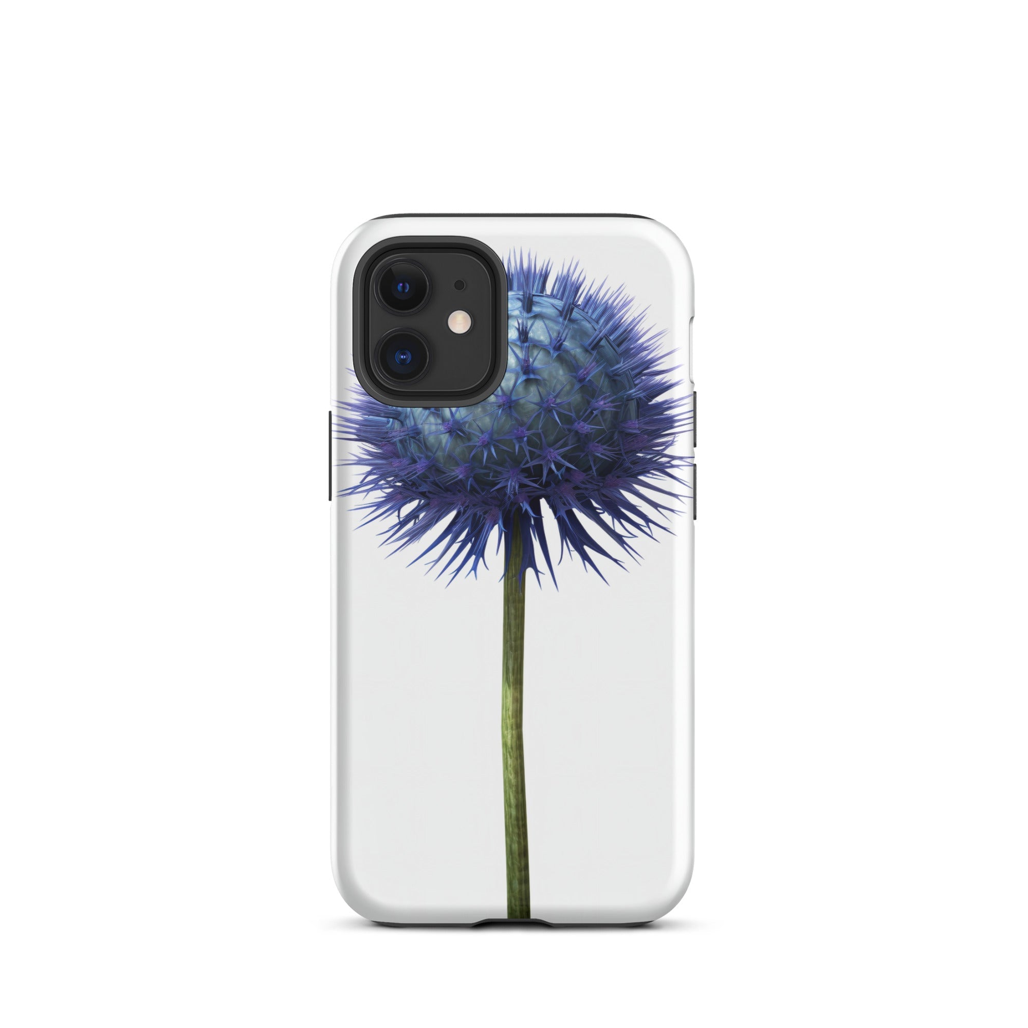 Globe Thistle Flower iPhone Case by Visual Verse - Image 8