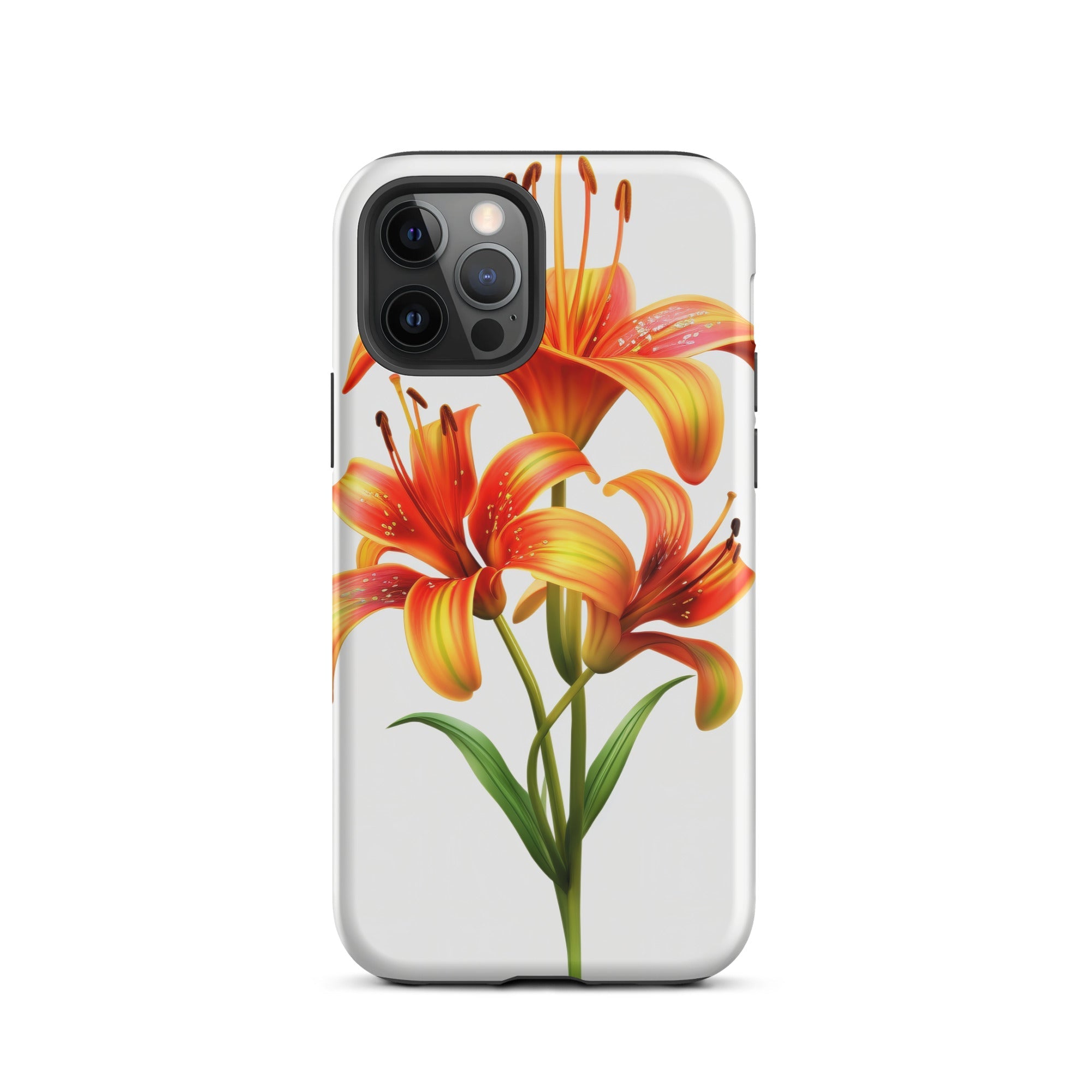 Gloriosa Lily Flower iPhone Case by Visual Verse - Image 12
