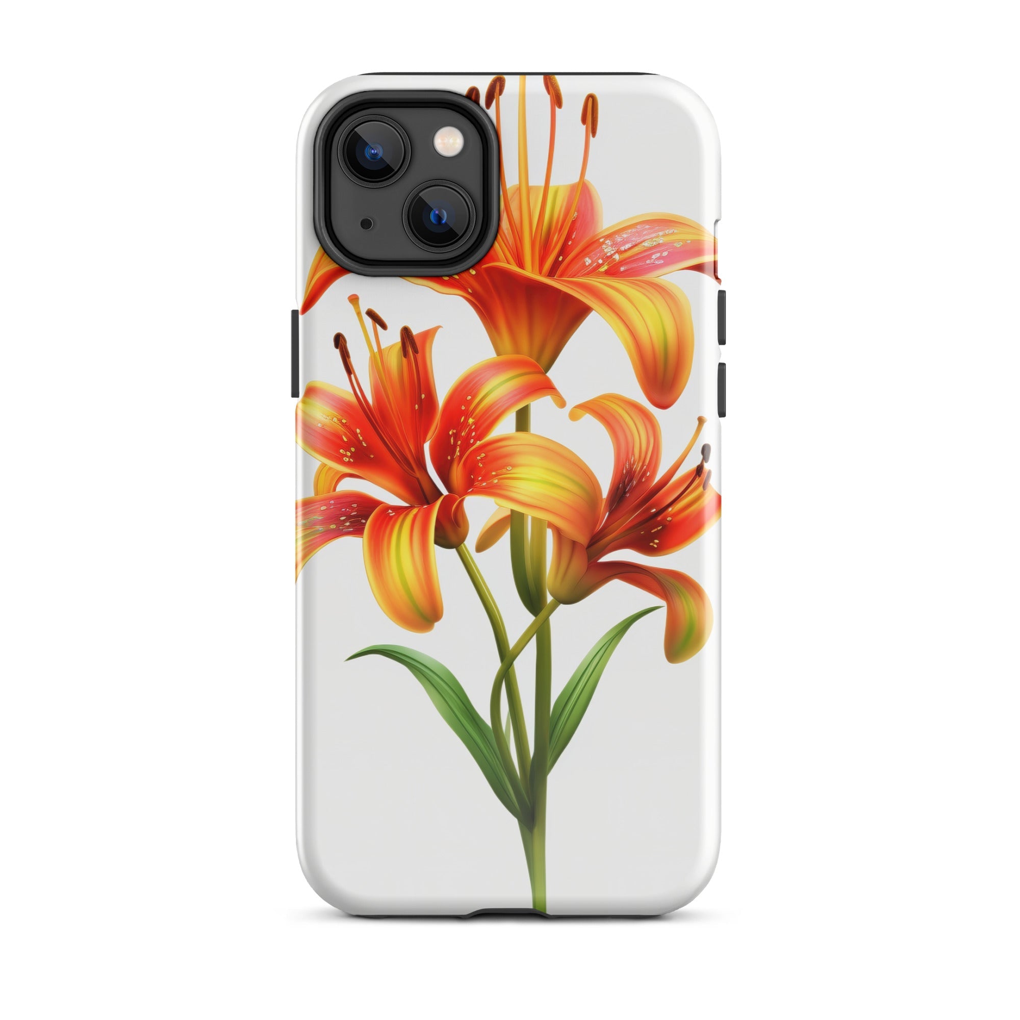 Gloriosa Lily Flower iPhone Case by Visual Verse - Image 25