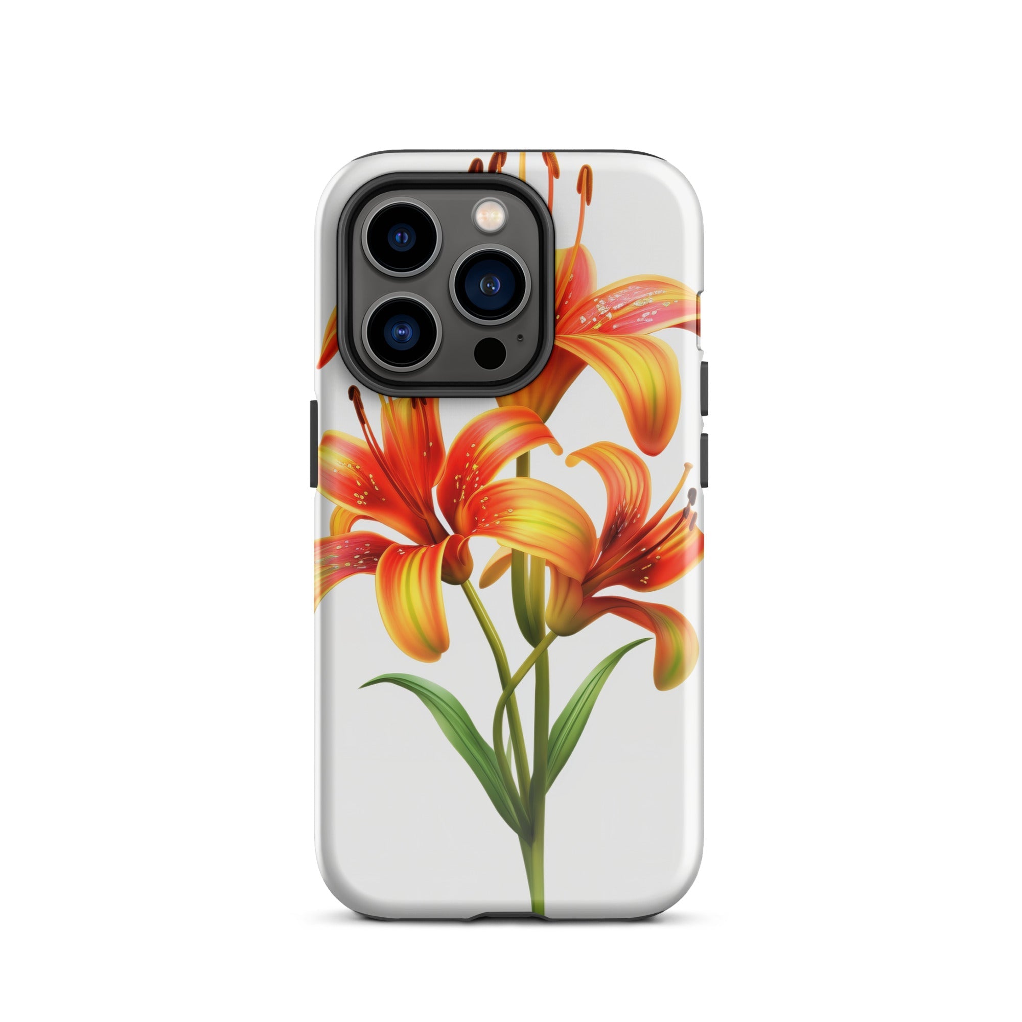 Gloriosa Lily Flower iPhone Case by Visual Verse - Image 27