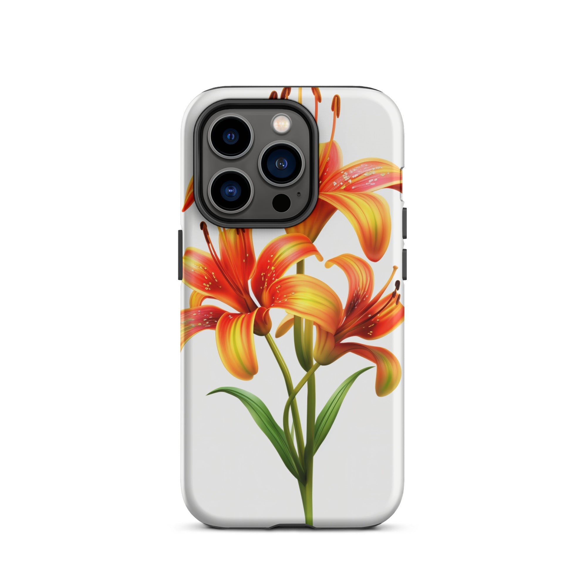Gloriosa Lily Flower iPhone Case by Visual Verse - Image 28