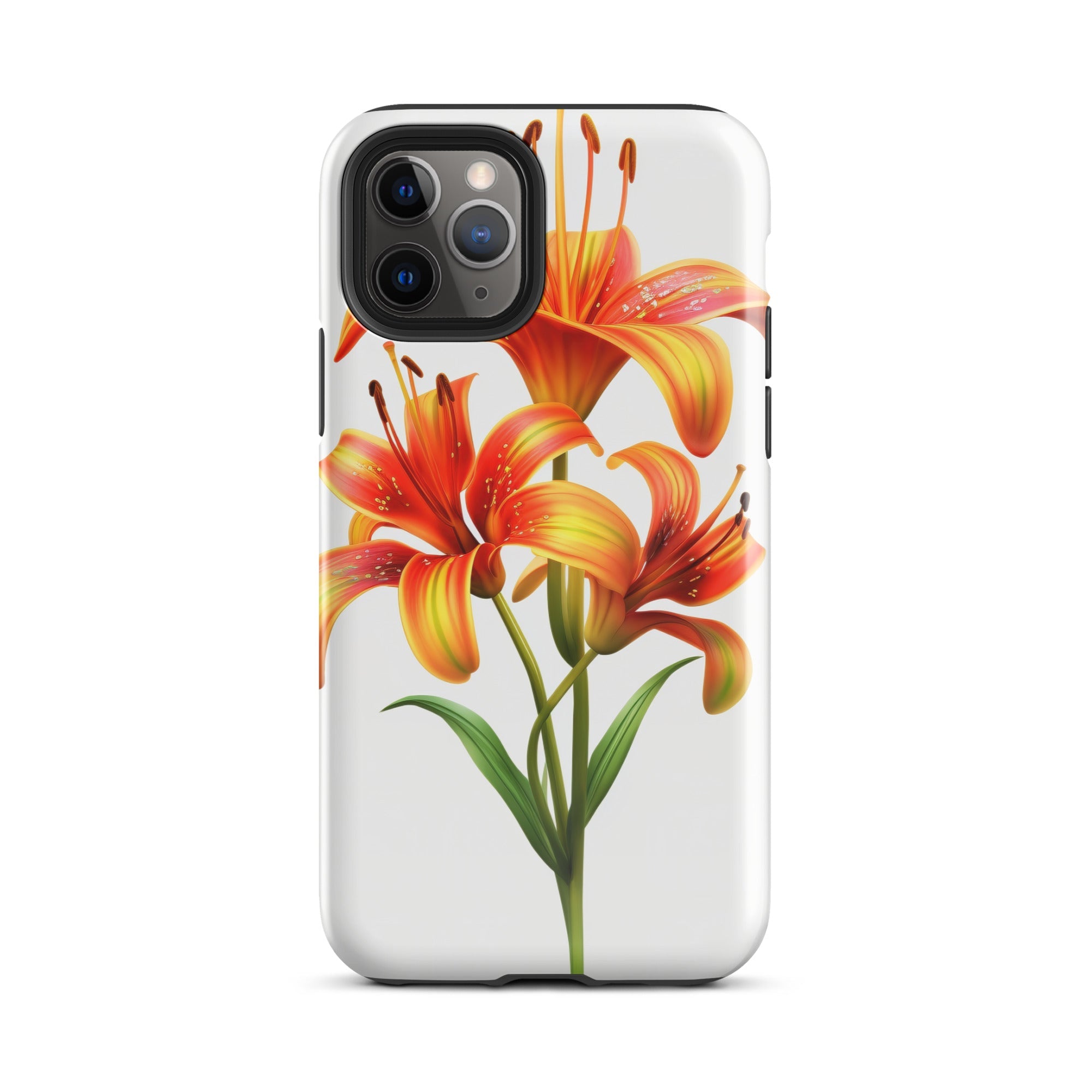 Gloriosa Lily Flower iPhone Case by Visual Verse - Image 3