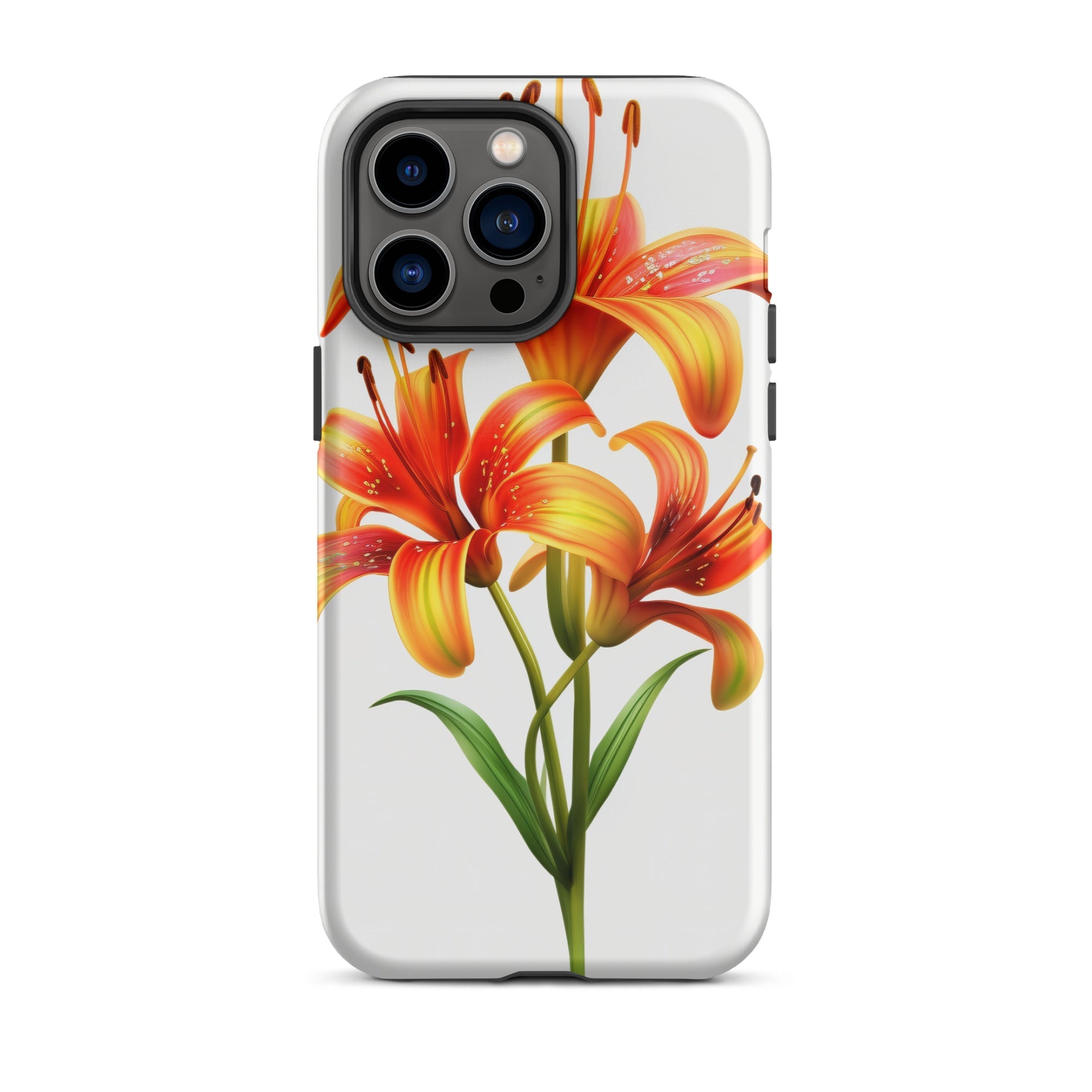 Gloriosa Lily Flower iPhone Case by Visual Verse - Image 30