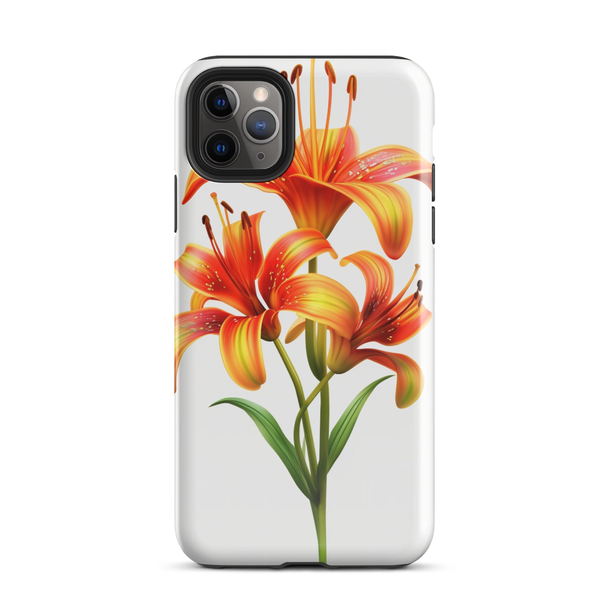 Gloriosa Lily Flower iPhone Case by Visual Verse - Image 5