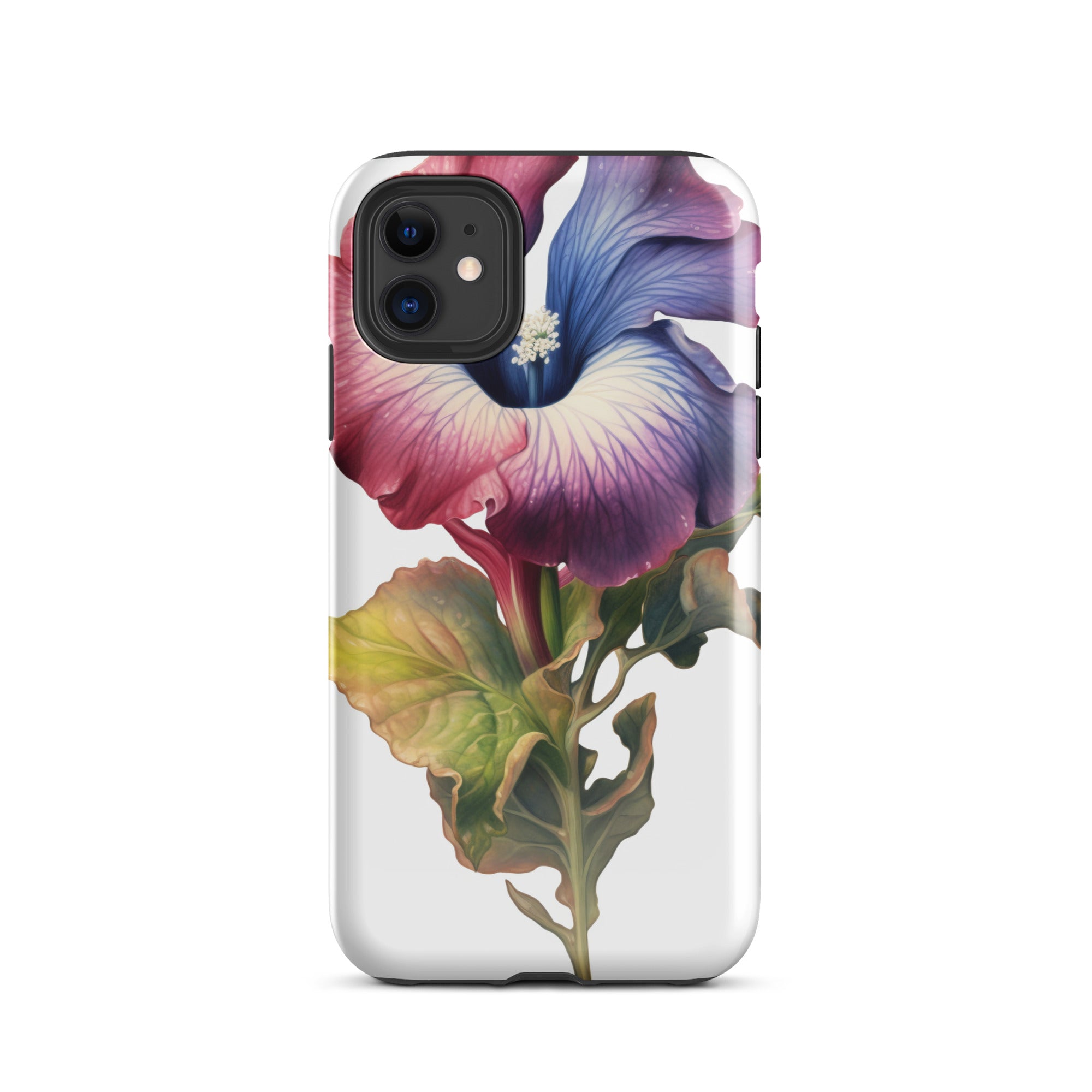 Gloxinia Flower iPhone Case by Visual Verse - Image 1