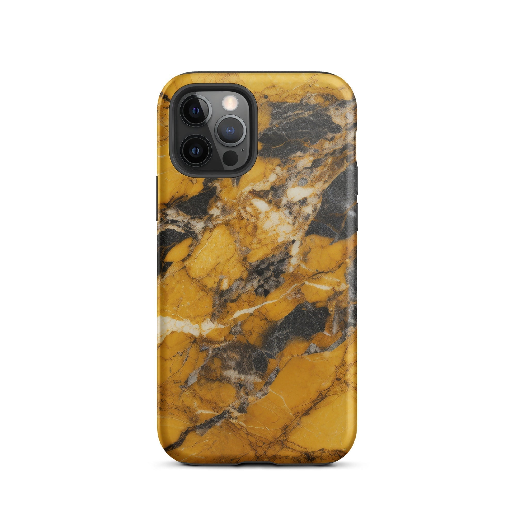 Gold Black Granite iPhone Case by Visual Verse - Image 11