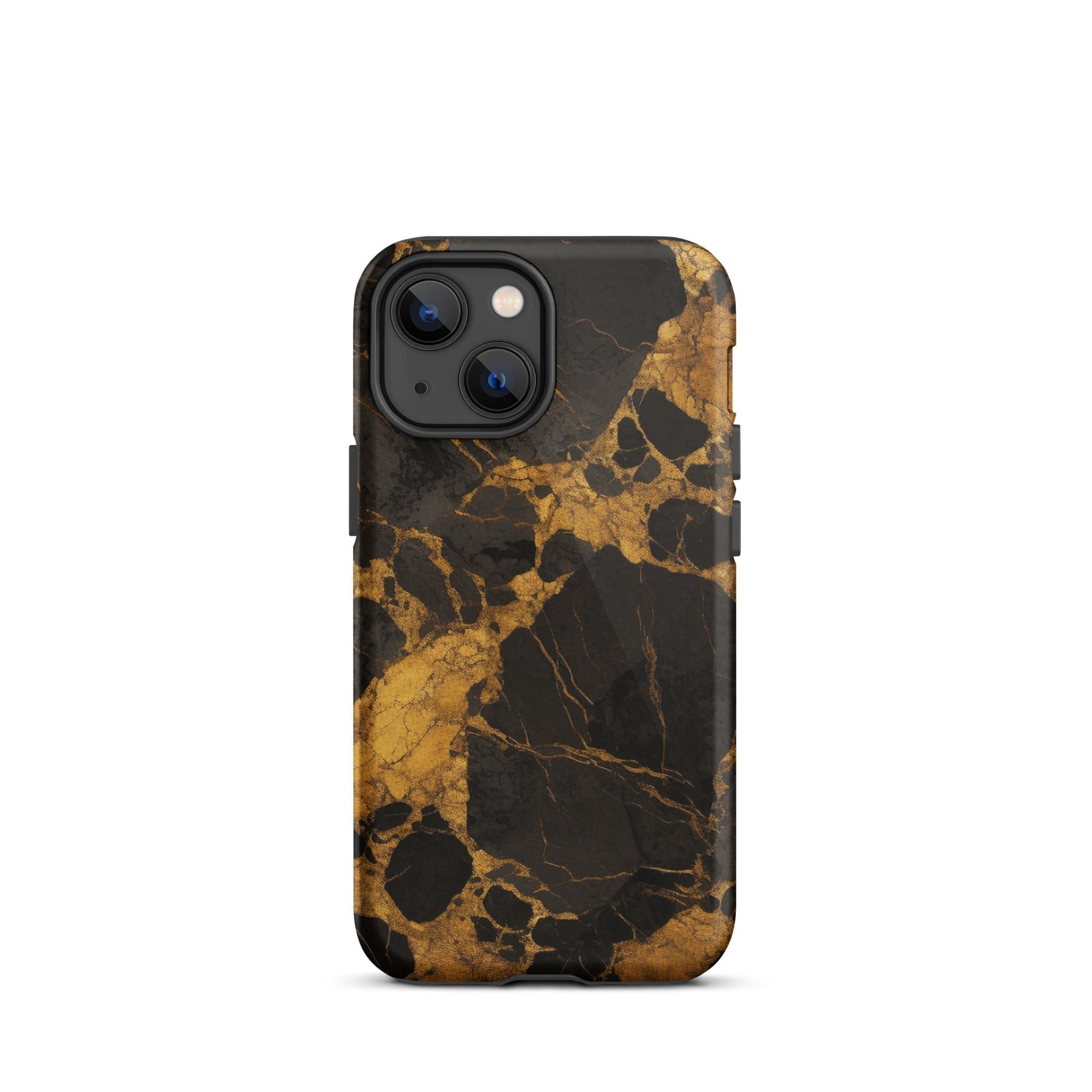Golden Black Granite iPhone Case by Visual Verse - Image 15
