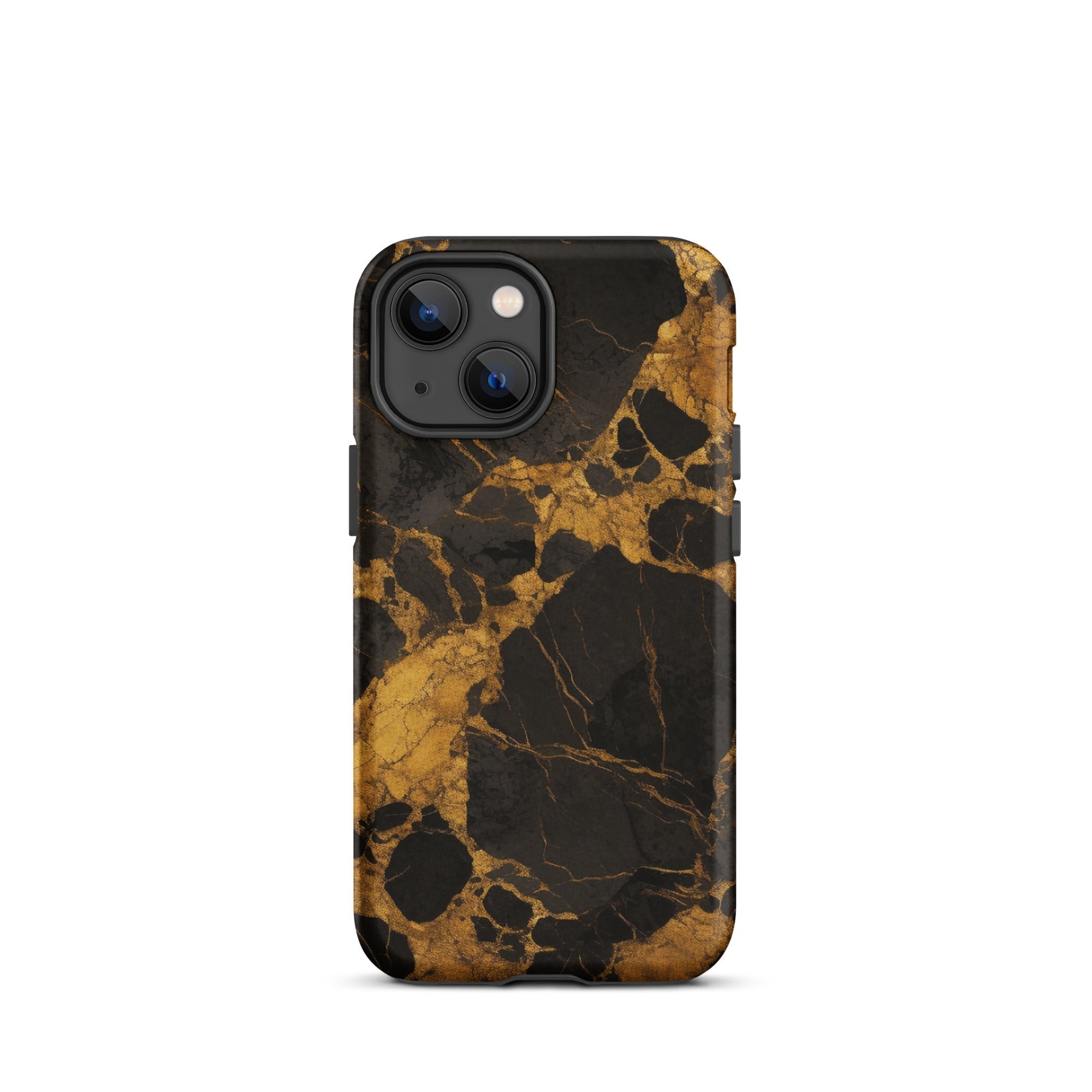 Golden Black Granite iPhone Case by Visual Verse - Image 16