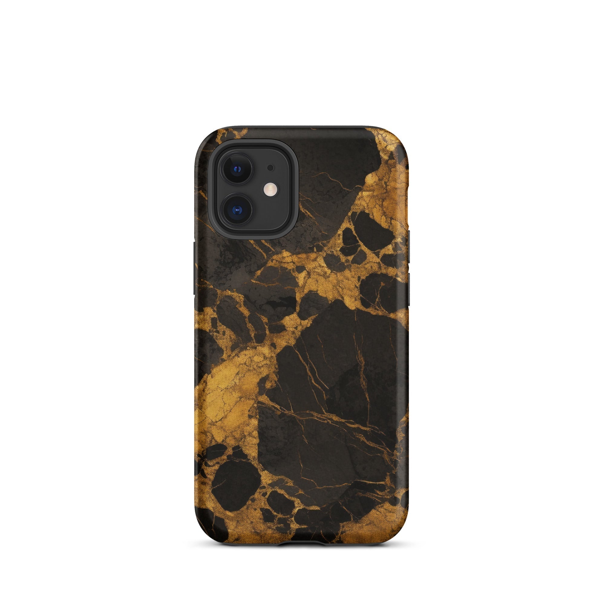 Golden Black Granite iPhone Case by Visual Verse - Image 8