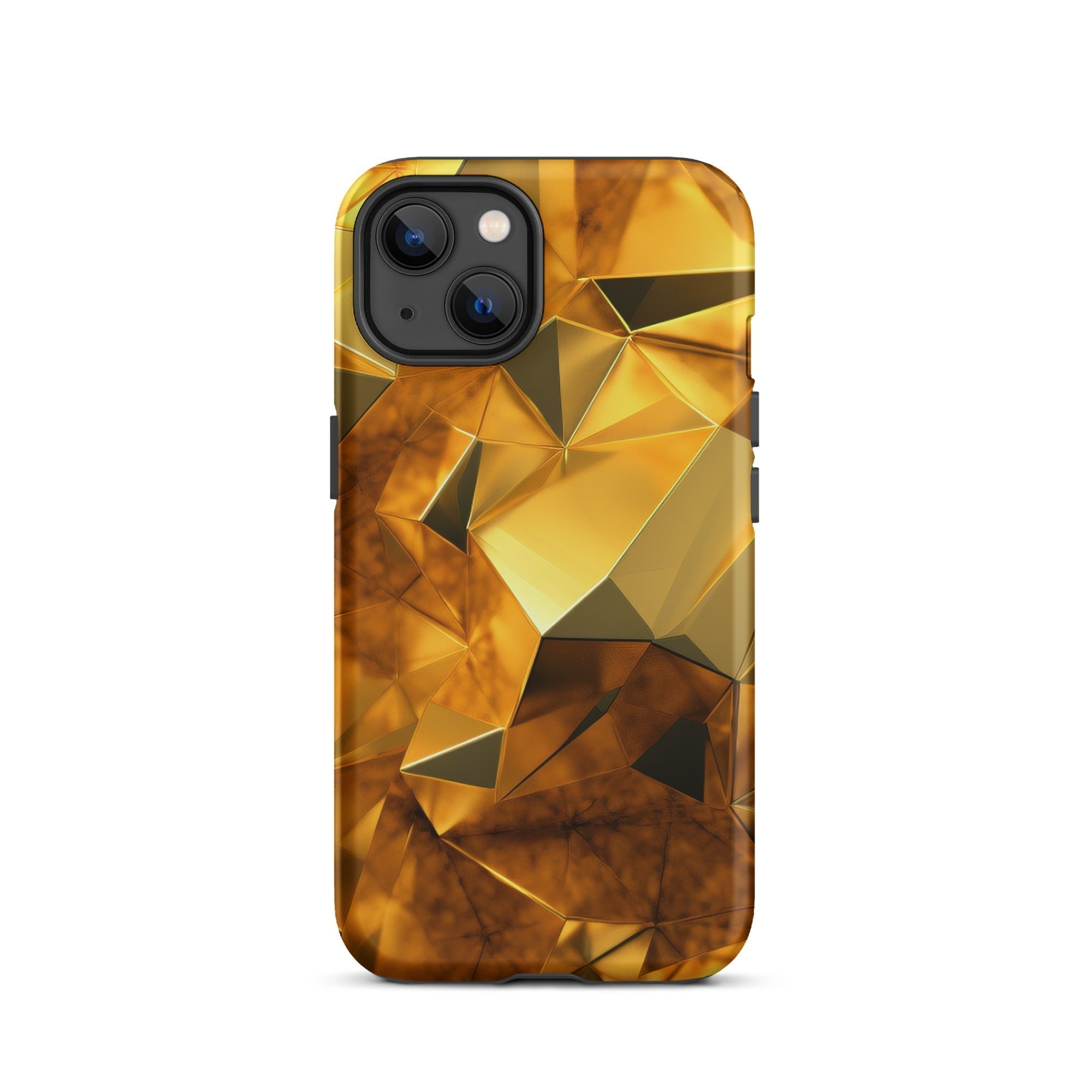 Golden Brushstrokes iPhone Case by Visual Verse - Image 18