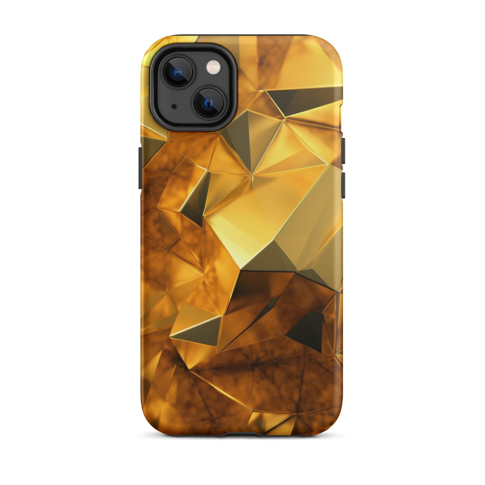 Golden Brushstrokes iPhone Case by Visual Verse - Image 25