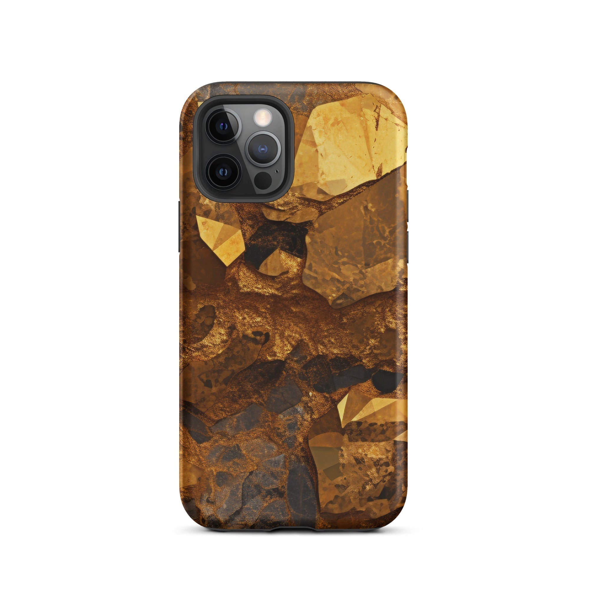 Golden Crystal iPhone Case by Visual Verse - Image 12