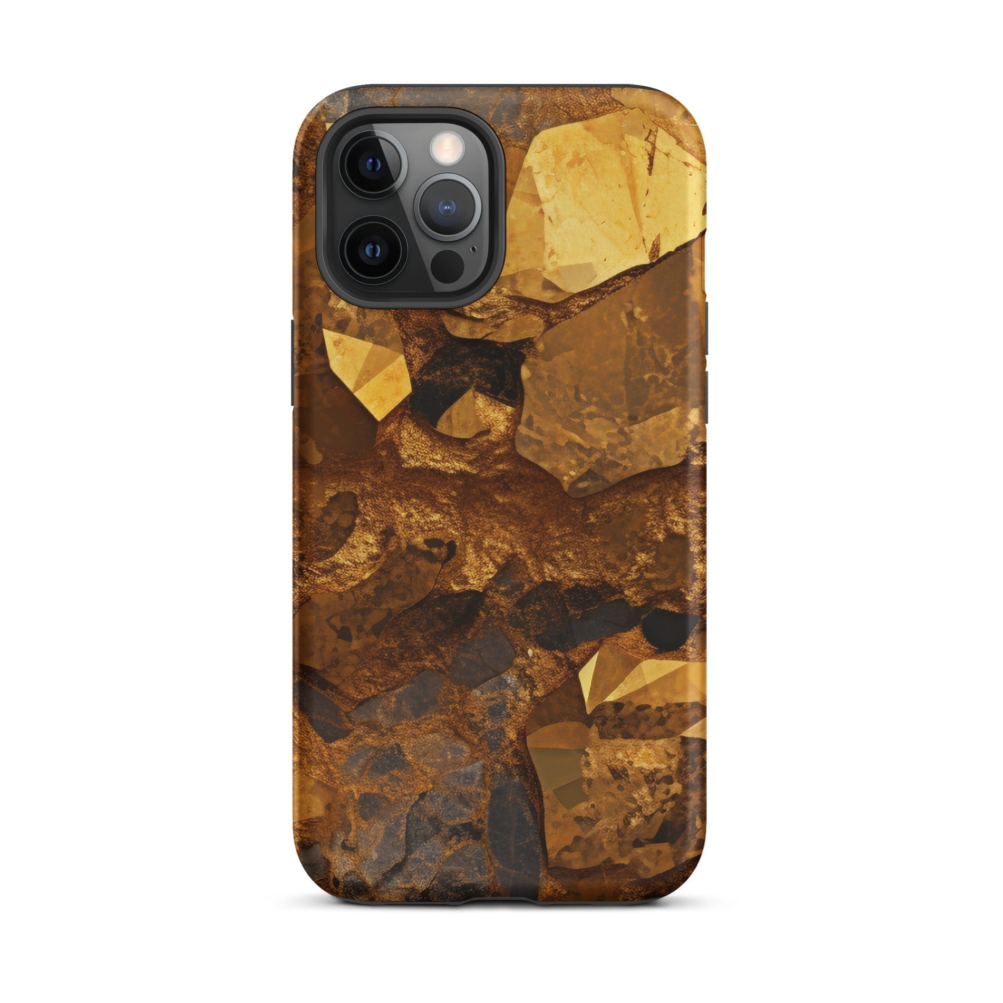 Golden Crystal iPhone Case by Visual Verse - Image 14