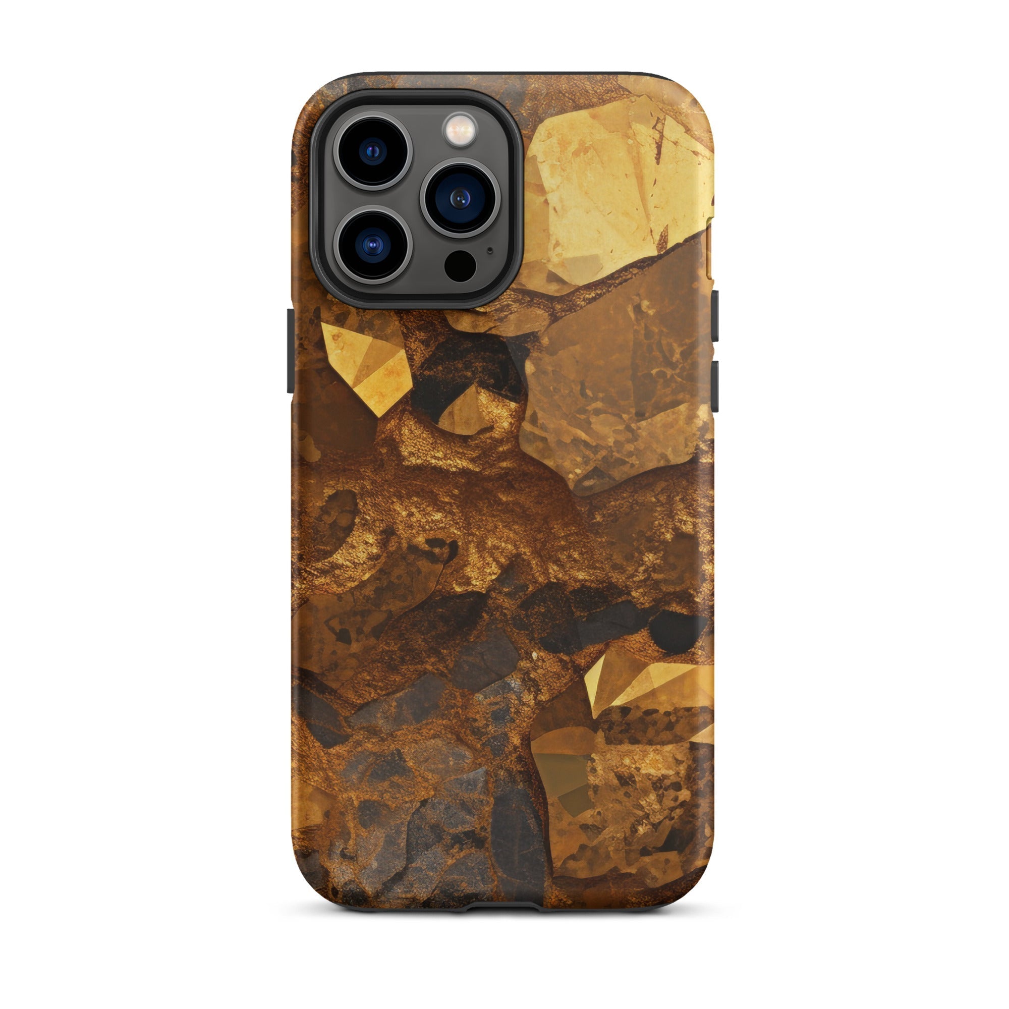 Golden Crystal iPhone Case by Visual Verse - Image 21