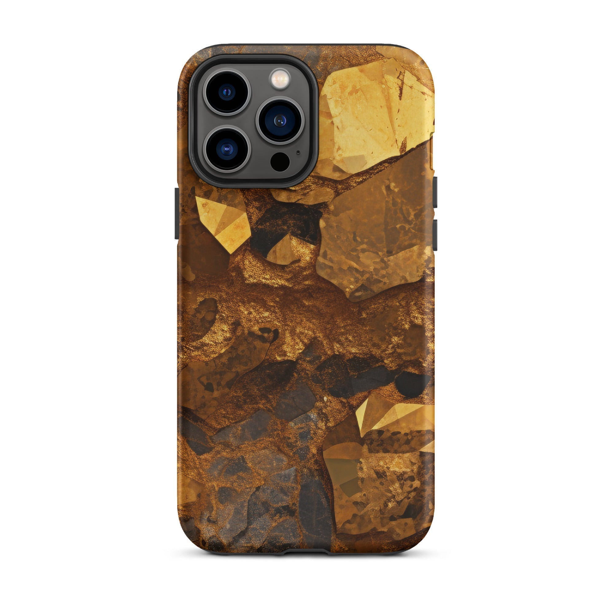 Golden Crystal iPhone Case by Visual Verse - Image 22