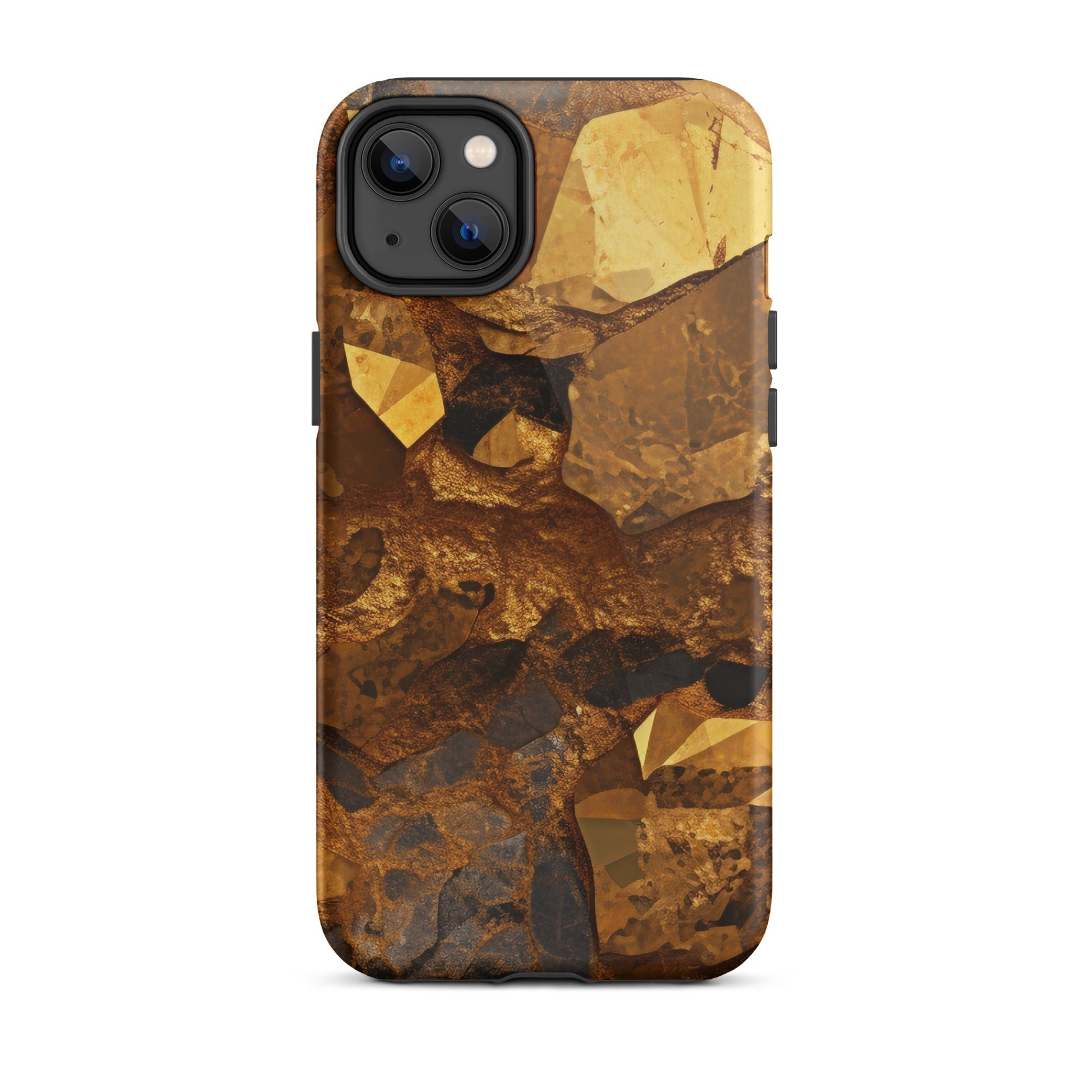Golden Crystal iPhone Case by Visual Verse - Image 25