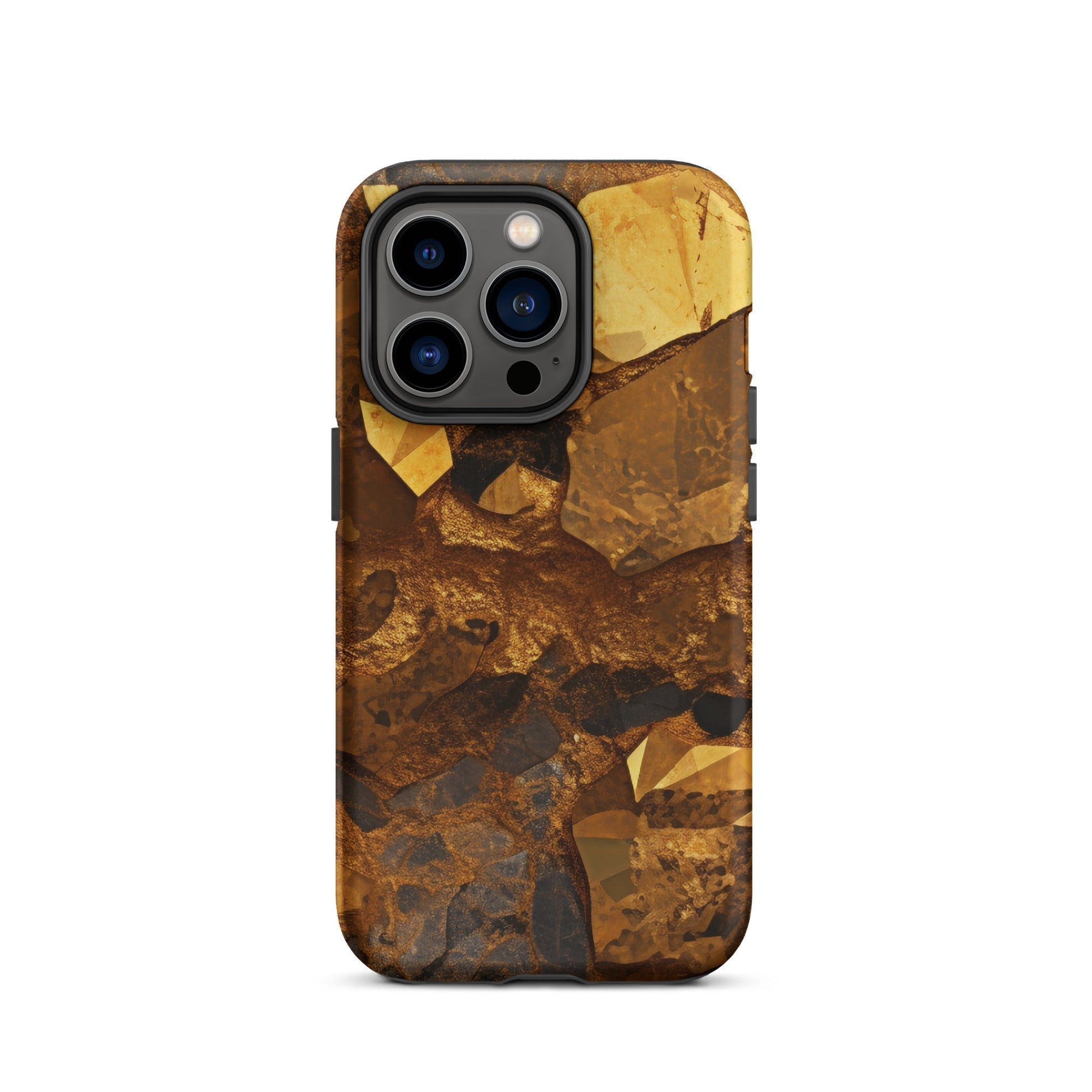 Golden Crystal iPhone Case by Visual Verse - Image 28