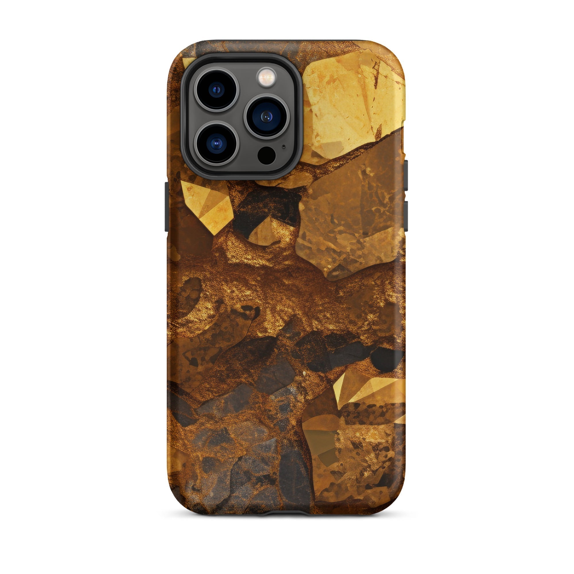 Golden Crystal iPhone Case by Visual Verse - Image 30