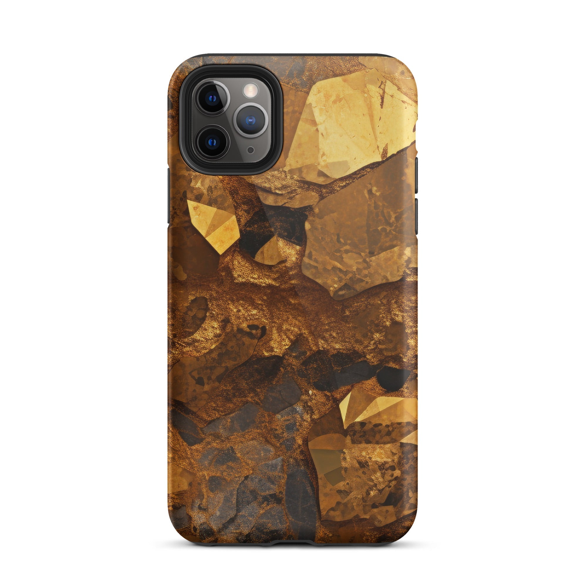 Golden Crystal iPhone Case by Visual Verse - Image 5