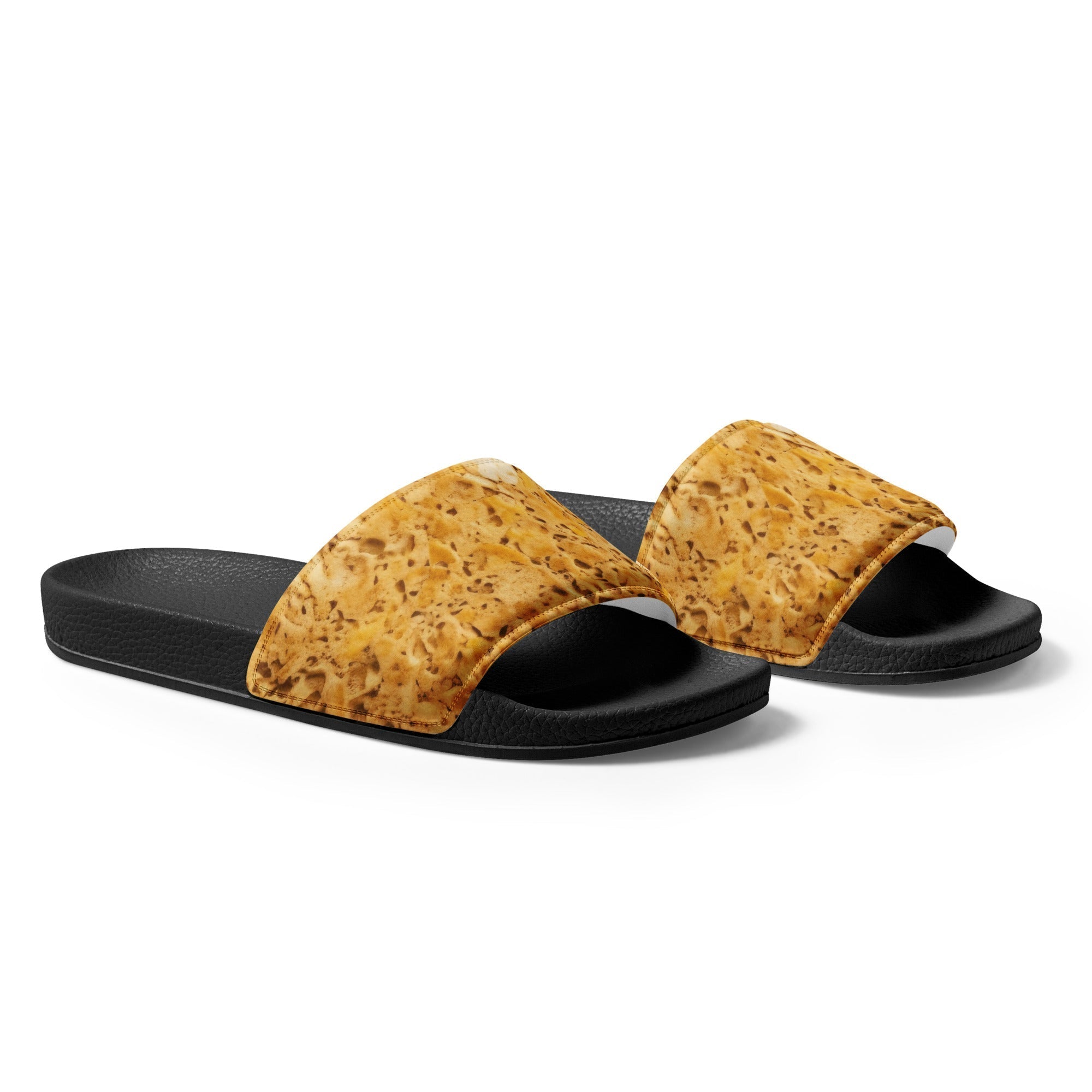 Golden Granite Men's Slides by Visual Verse - Image 4